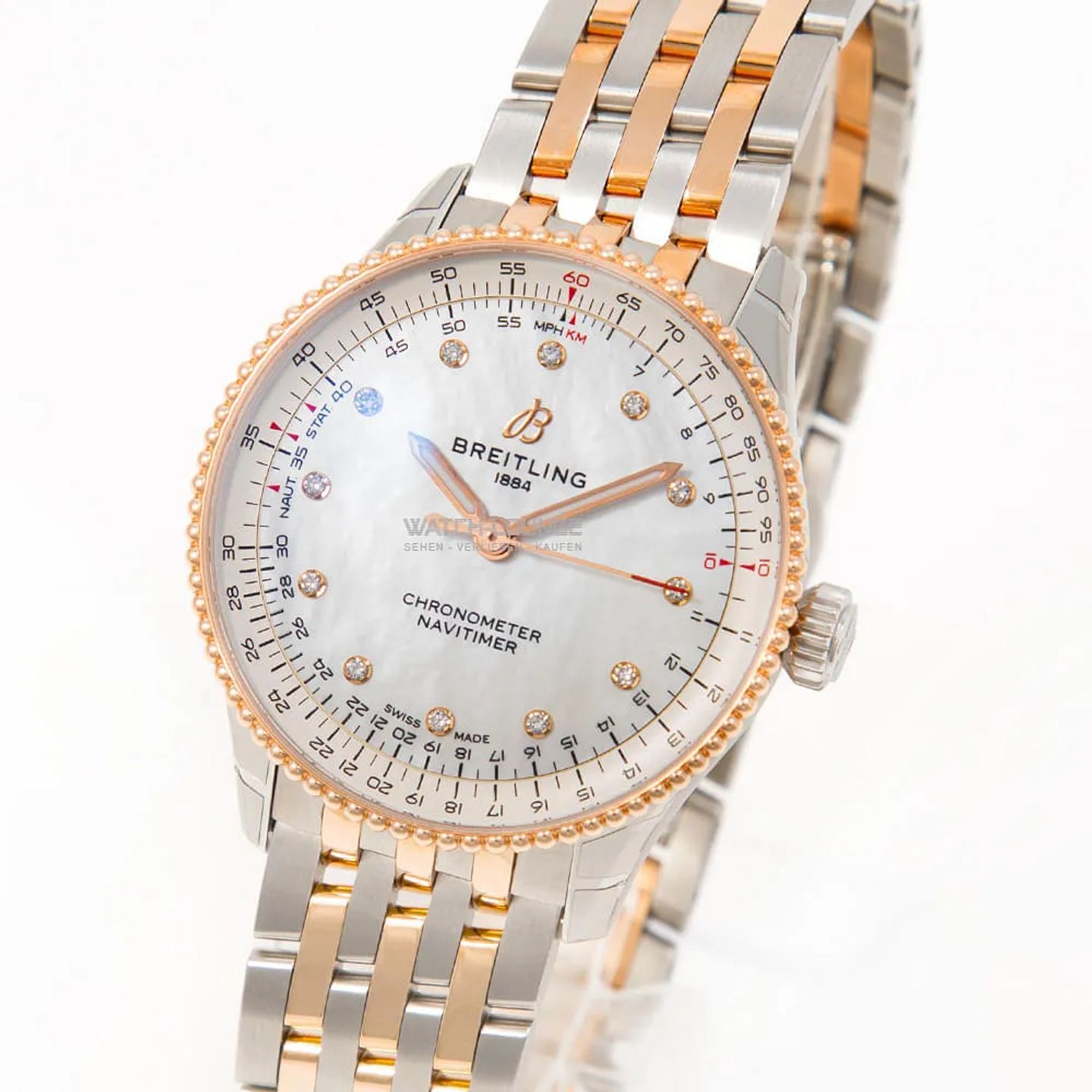 Breitling Navitimer U17327211A1U1 (2025) - Pearl dial 36 mm Steel case (1/8)