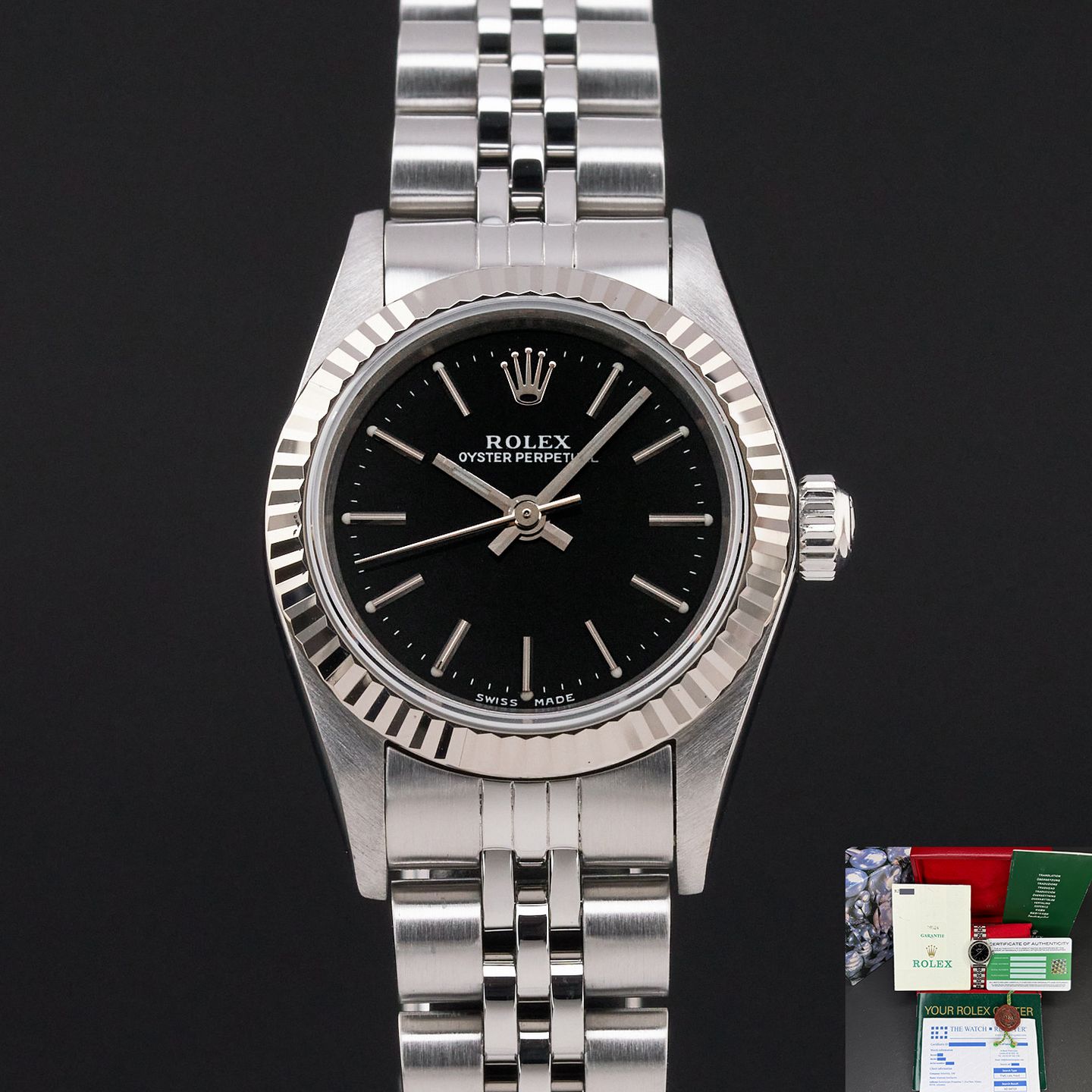 Rolex Oyster Perpetual 26 76094 - (1/8)
