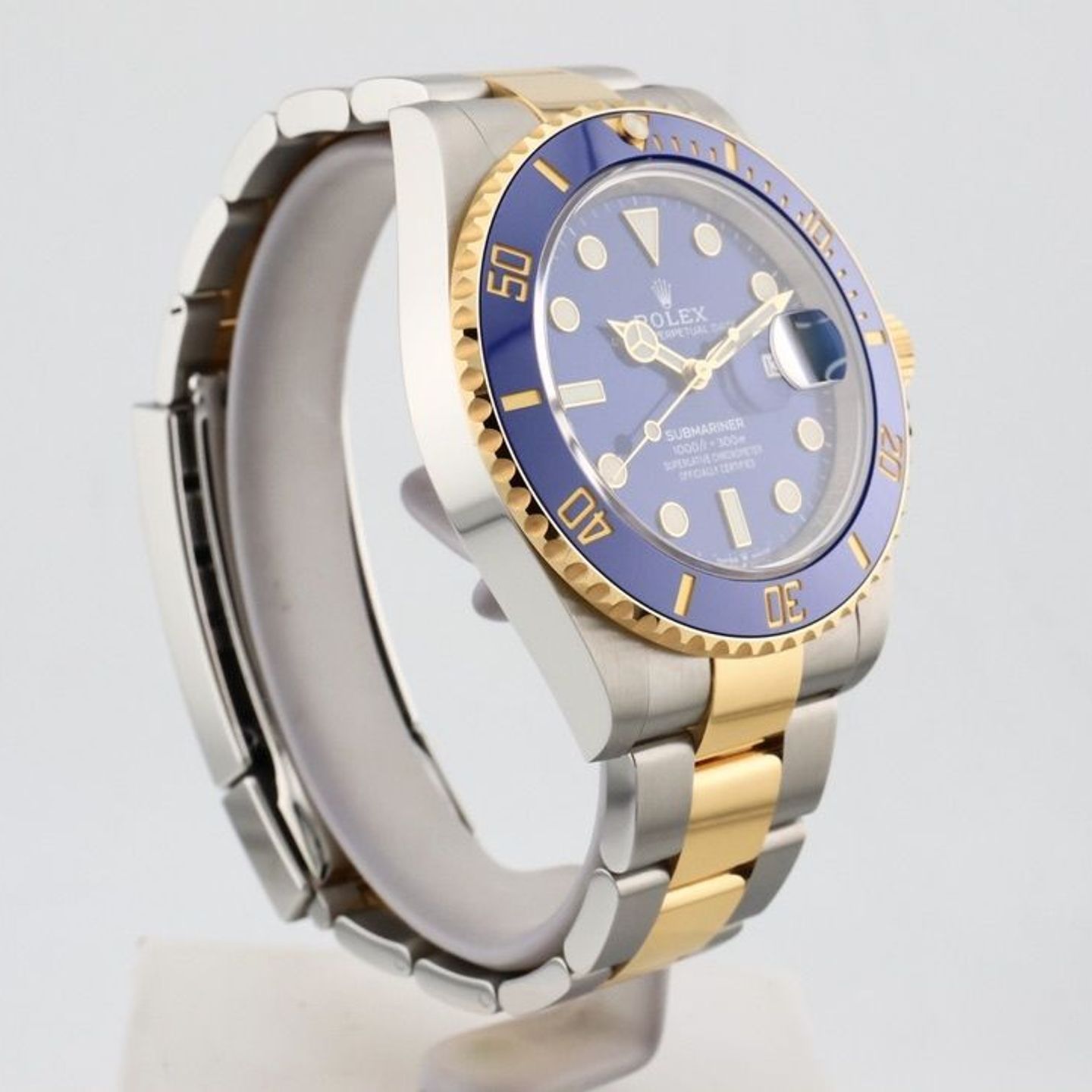 Rolex Submariner Date 126613LB (2021) - Blue dial 41 mm Gold/Steel case (8/8)