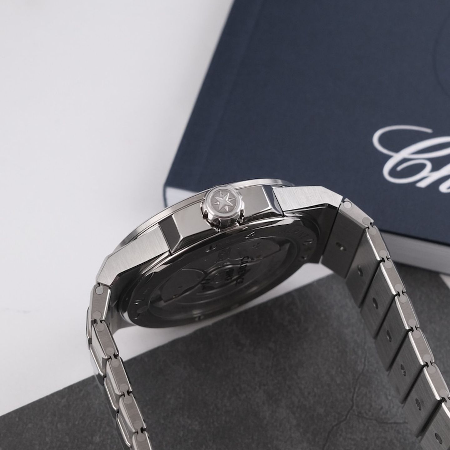 Chopard Alpine Eagle 298600-3005 (2022) - Grey dial 41 mm Titanium case (6/8)