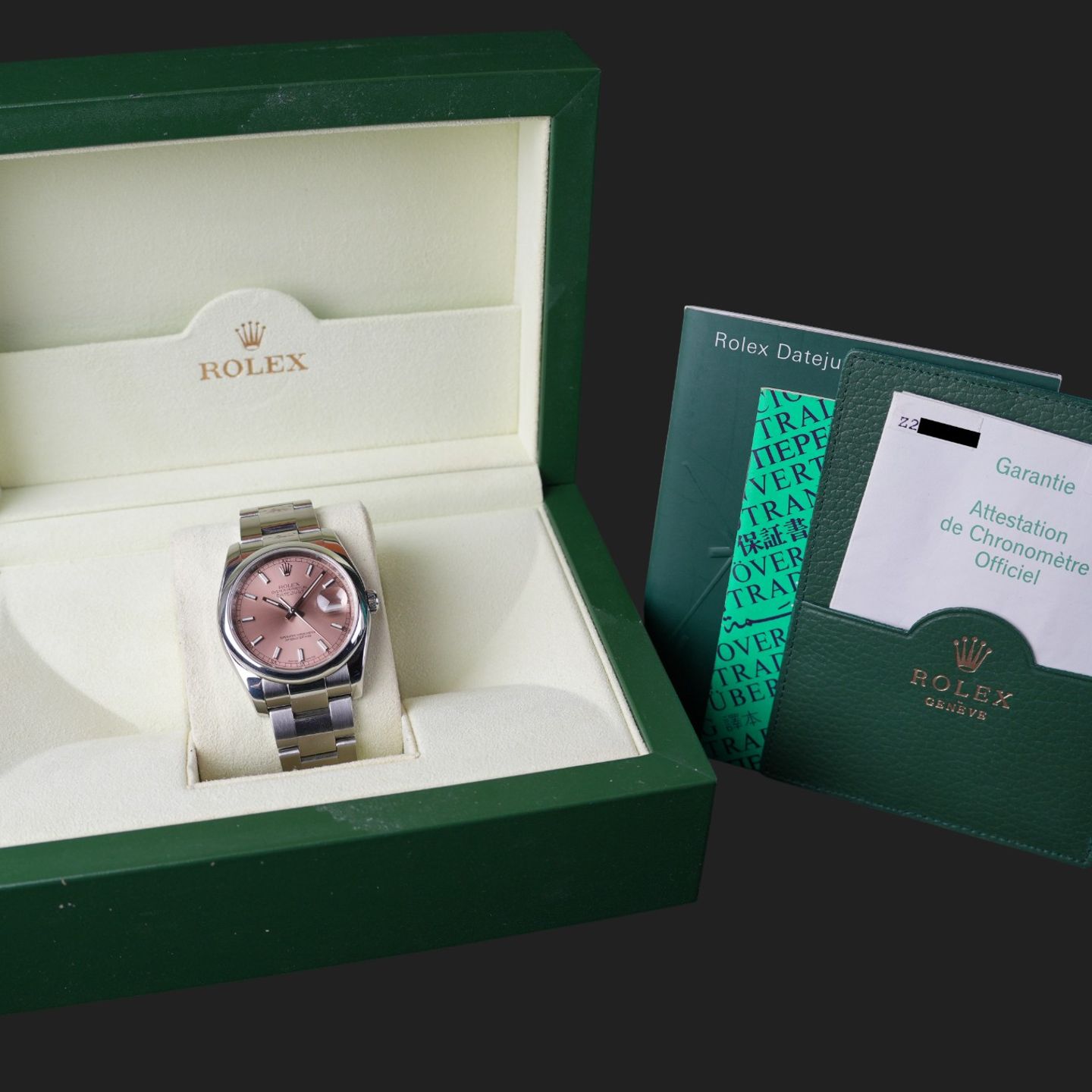 Rolex Datejust 36 116200 (2010) - 36mm Staal (8/8)