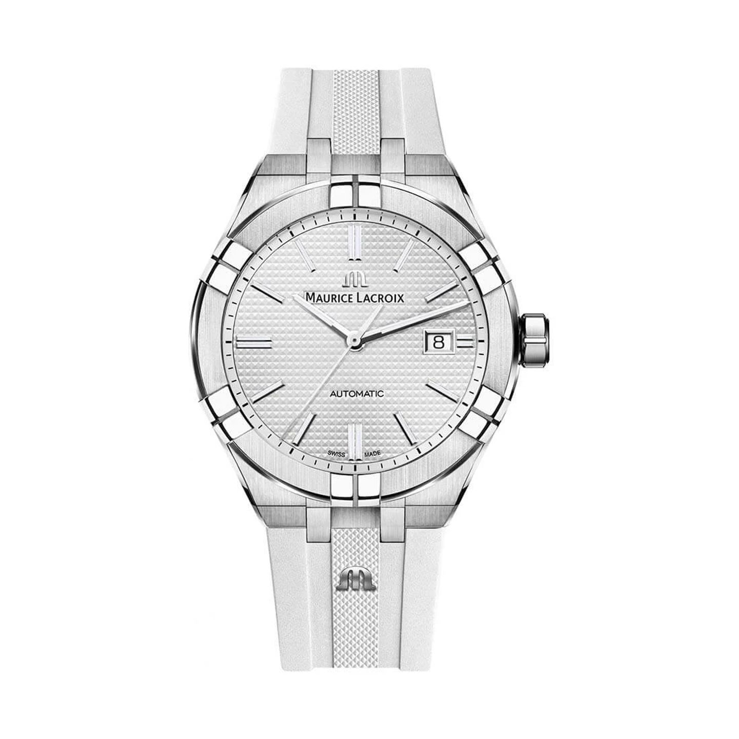 Maurice Lacroix Aikon AI6008-SS000-130-2 (2024) - Silver dial 42 mm Steel case (3/3)