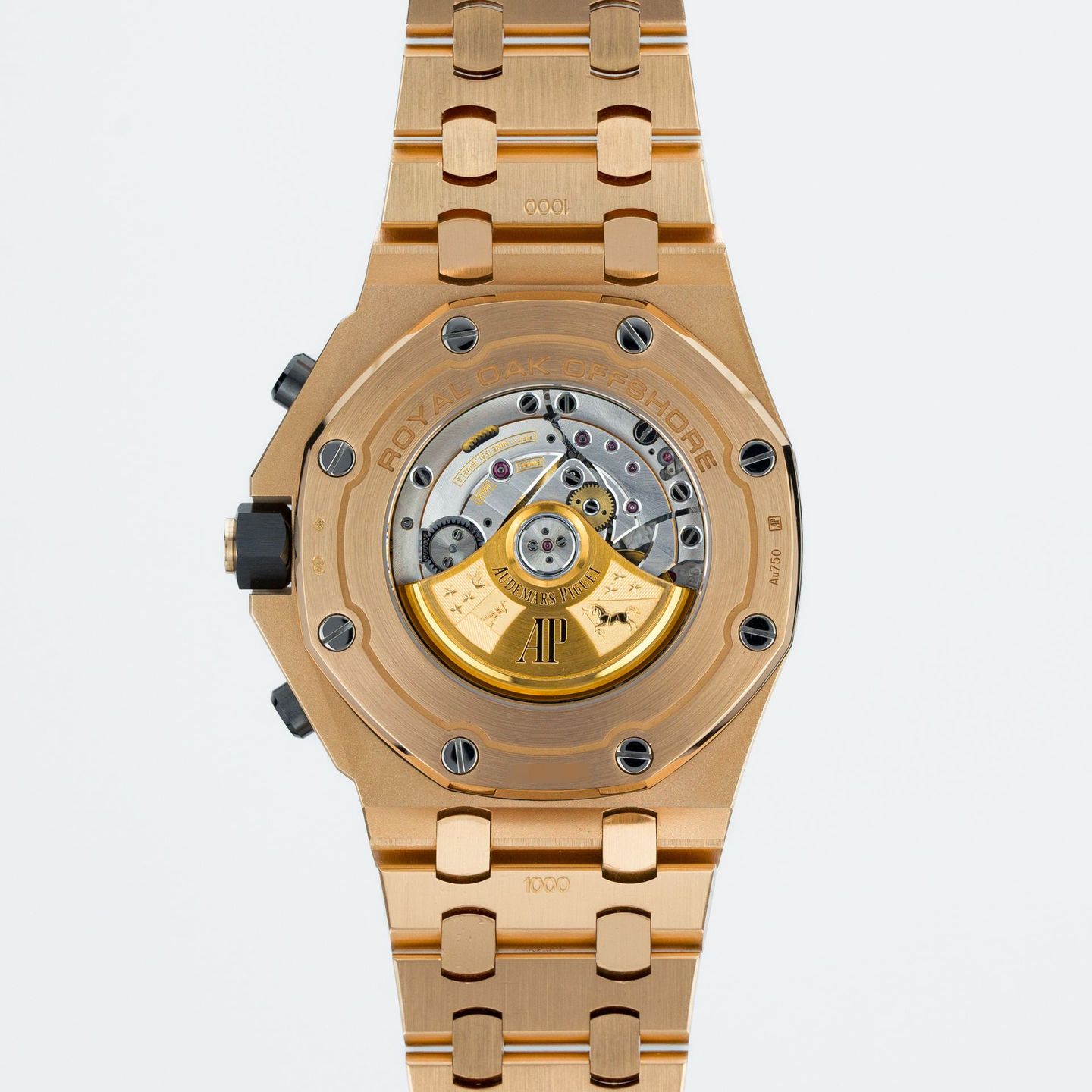 Audemars Piguet Royal Oak Offshore Chronograph 26470OR.OO.1000OR.02 (2020) - Grijs wijzerplaat 42mm Roségoud (5/7)