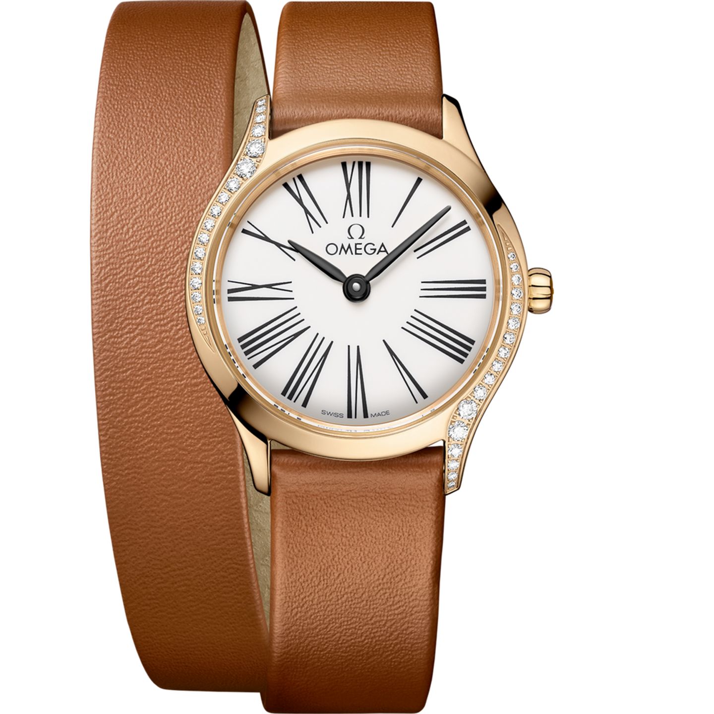 Omega De Ville Trésor 428.57.26.60.04.005 (2025) - White dial 26 mm Yellow Gold case (1/1)