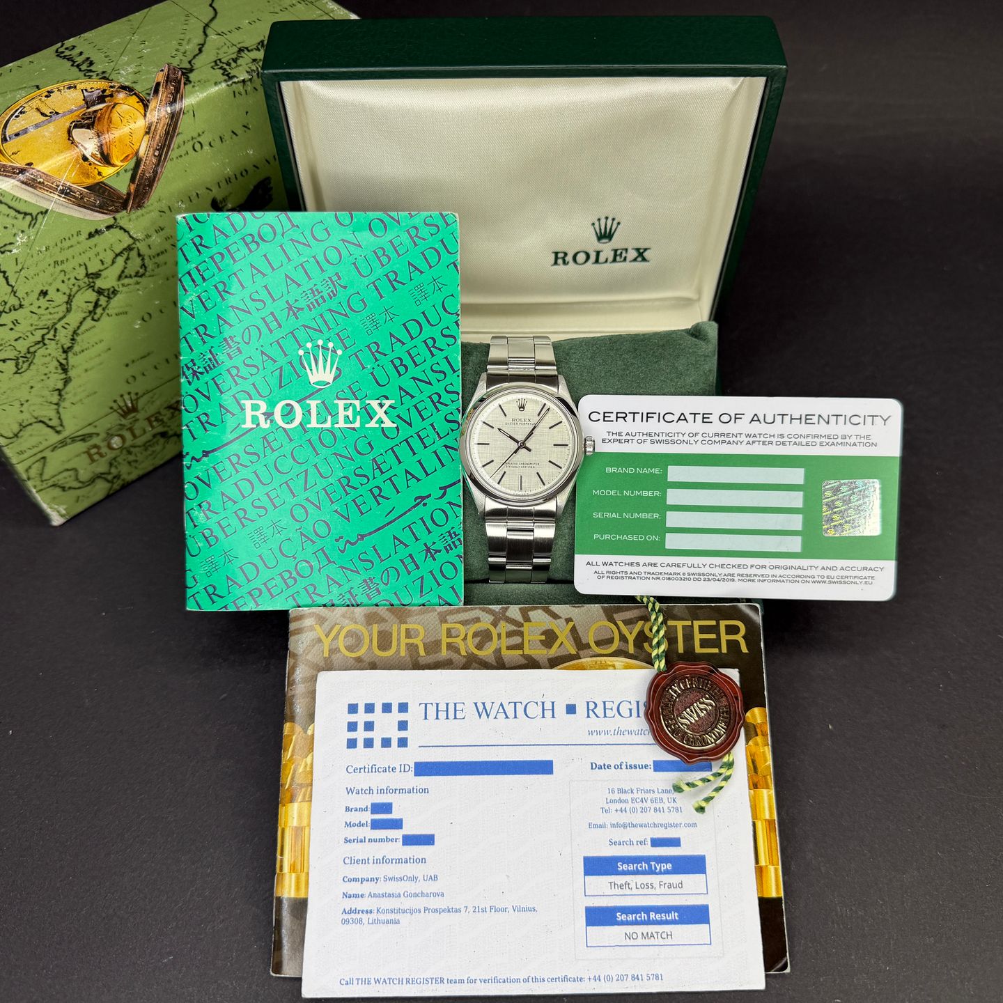 Rolex Oyster Perpetual 1002 - (3/8)