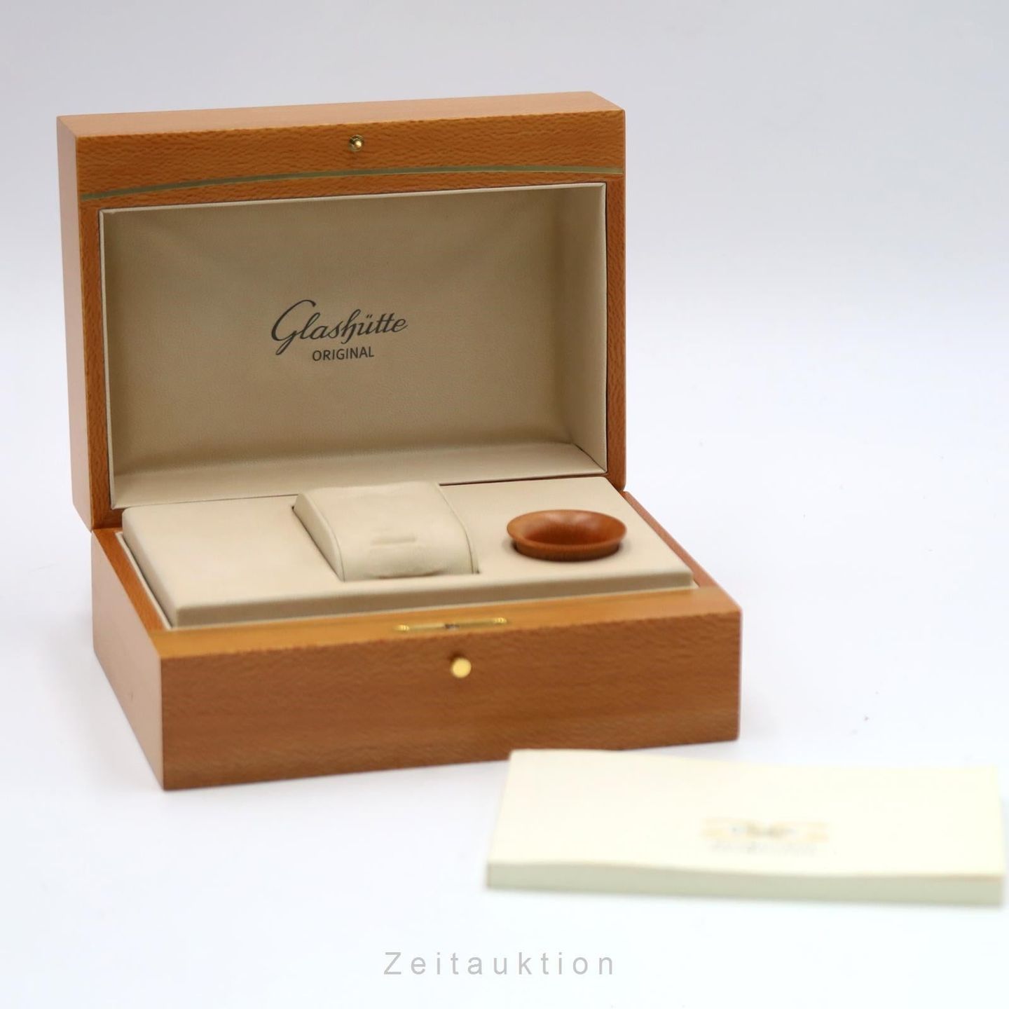 Glashütte Original PanoMaticDate 1-90-02-05-02-04 (Onbekend (willekeurig serienummer)) - Blauw wijzerplaat 39mm Staal (7/8)