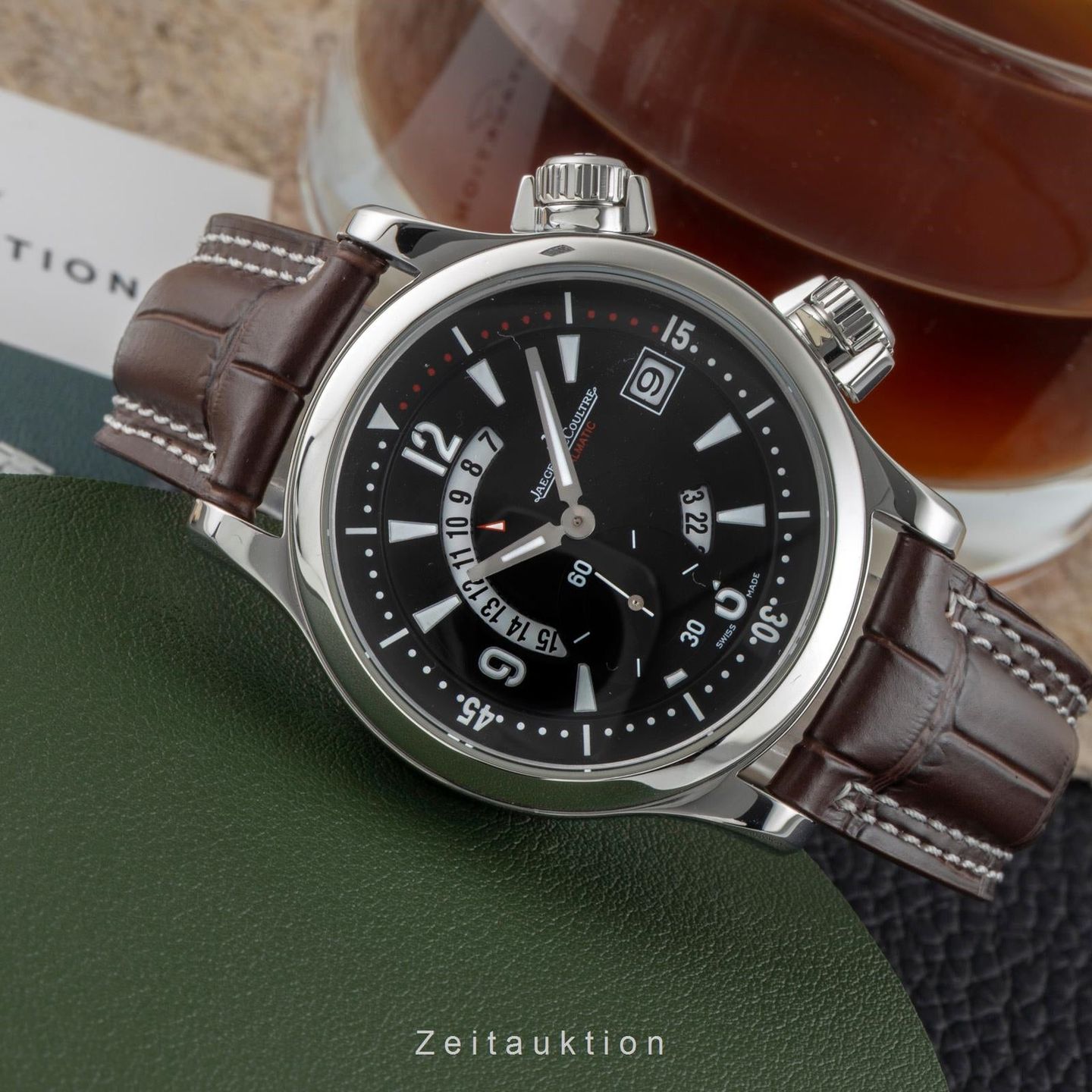 Jaeger-LeCoultre Master Compressor Q1738470 (Unknown (random serial)) - Black dial 42 mm Steel case (2/8)