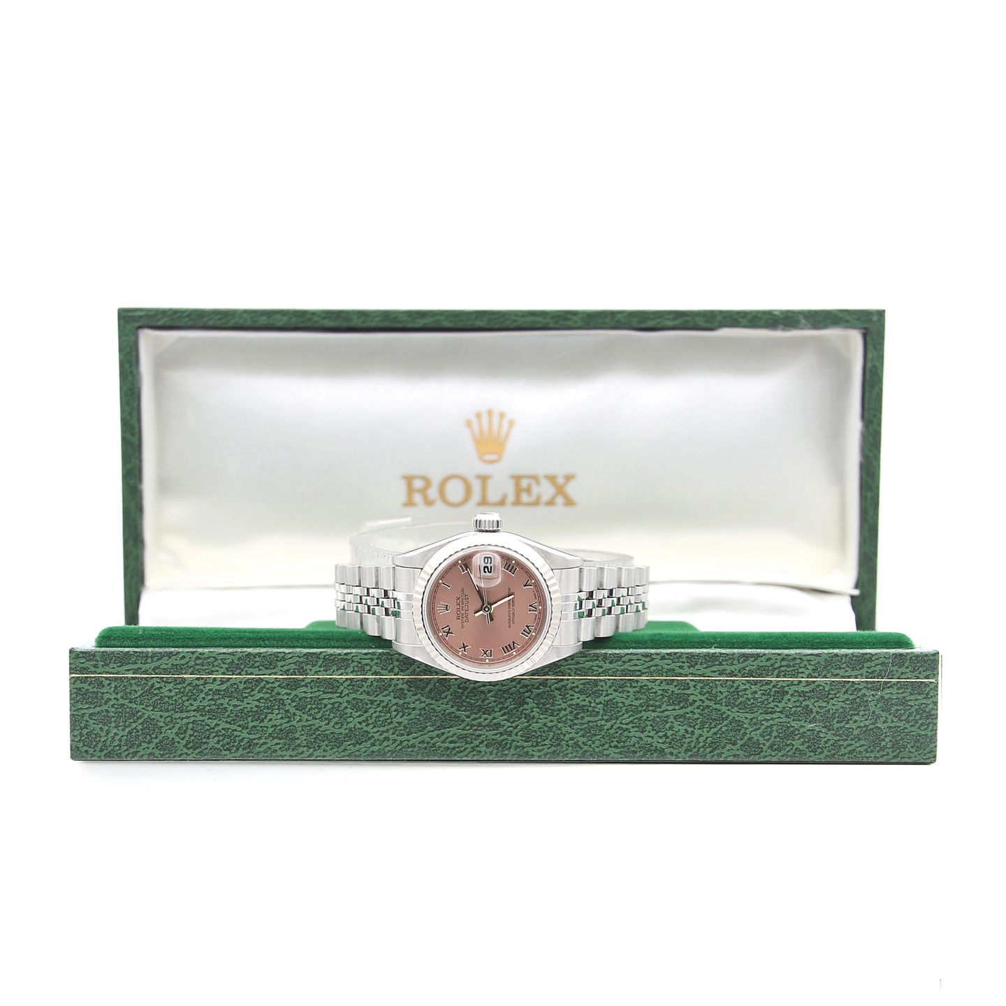 Rolex Lady-Datejust 69174 (Onbekend (willekeurig serienummer)) - 26mm Staal (2/7)