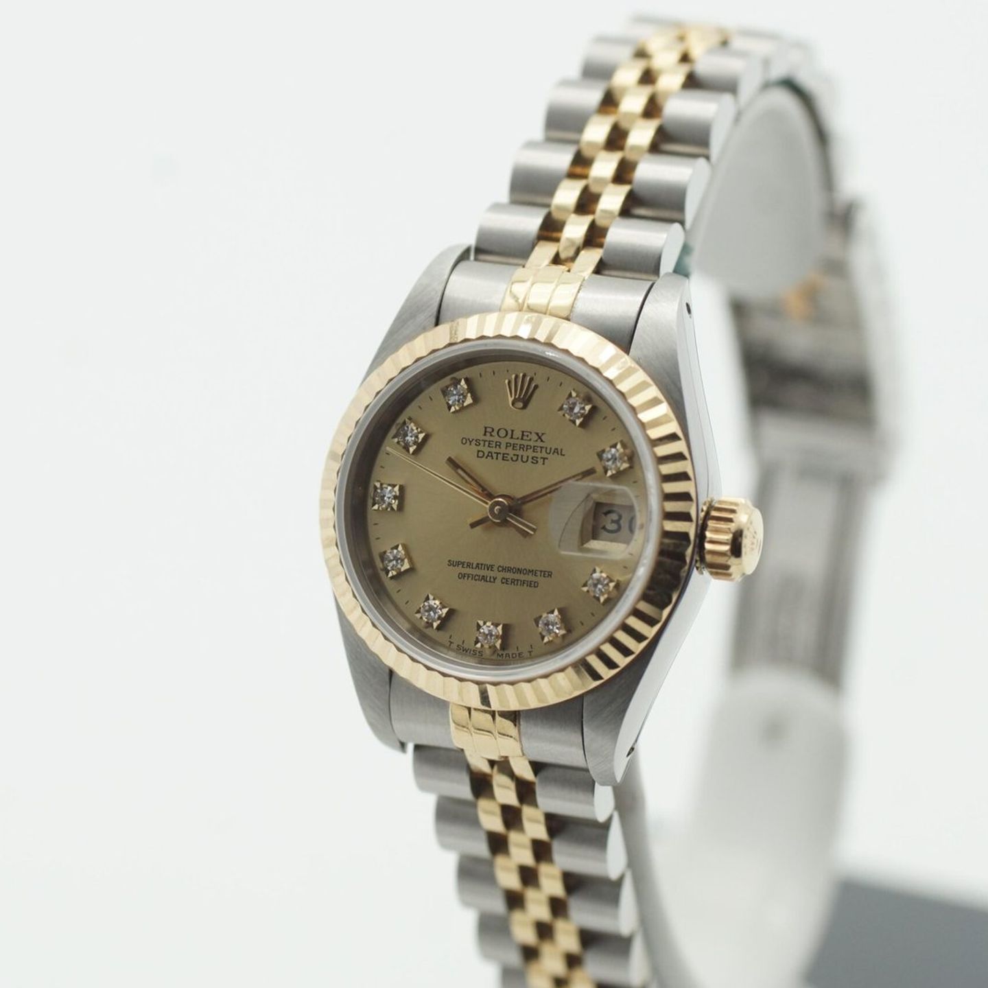 Rolex Lady-Datejust 69173 (1993) - 26mm Goud/Staal (4/8)