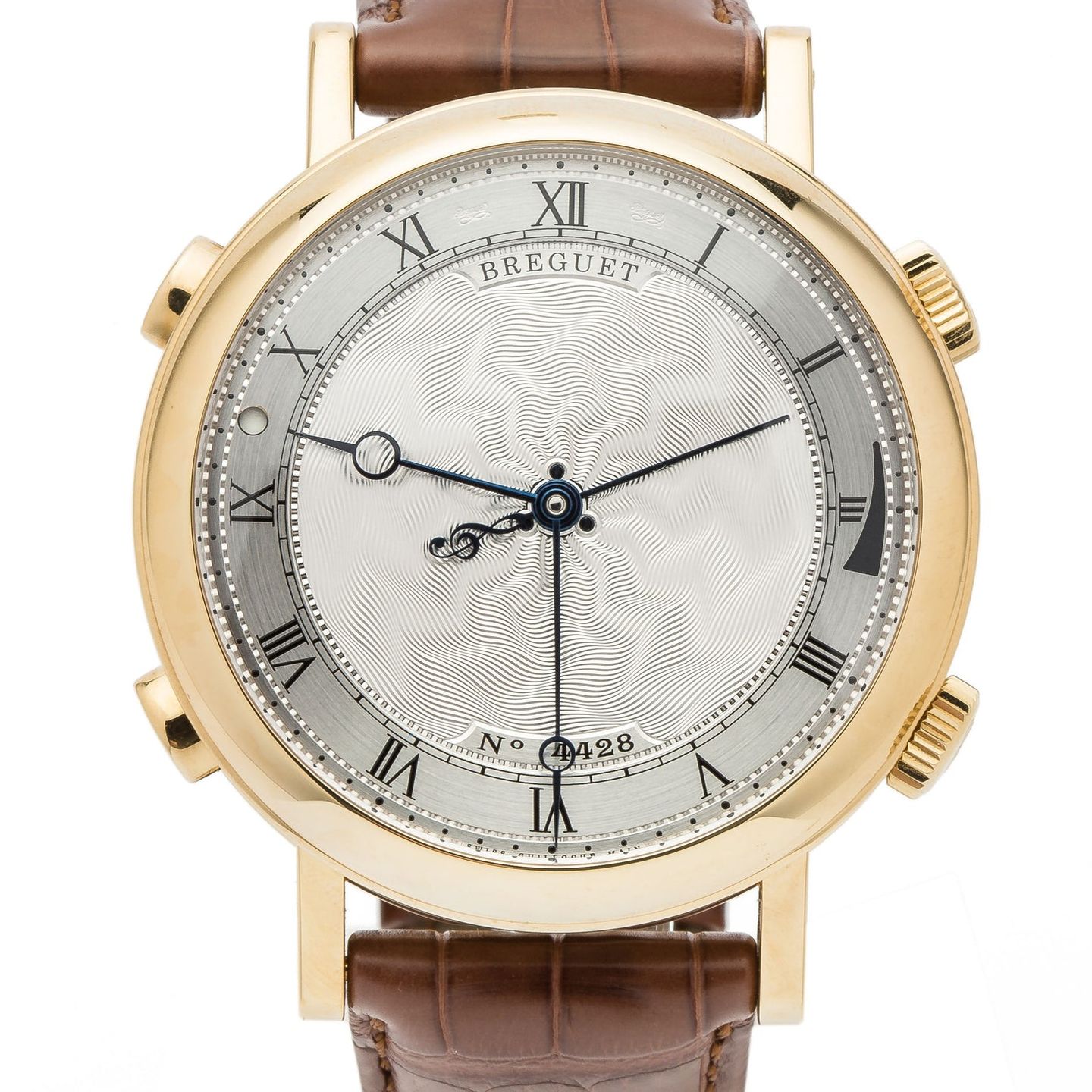 Breguet Classique 7800BA/11/9YV (Unknown (random serial)) - Silver dial 48 mm Yellow Gold case (1/6)