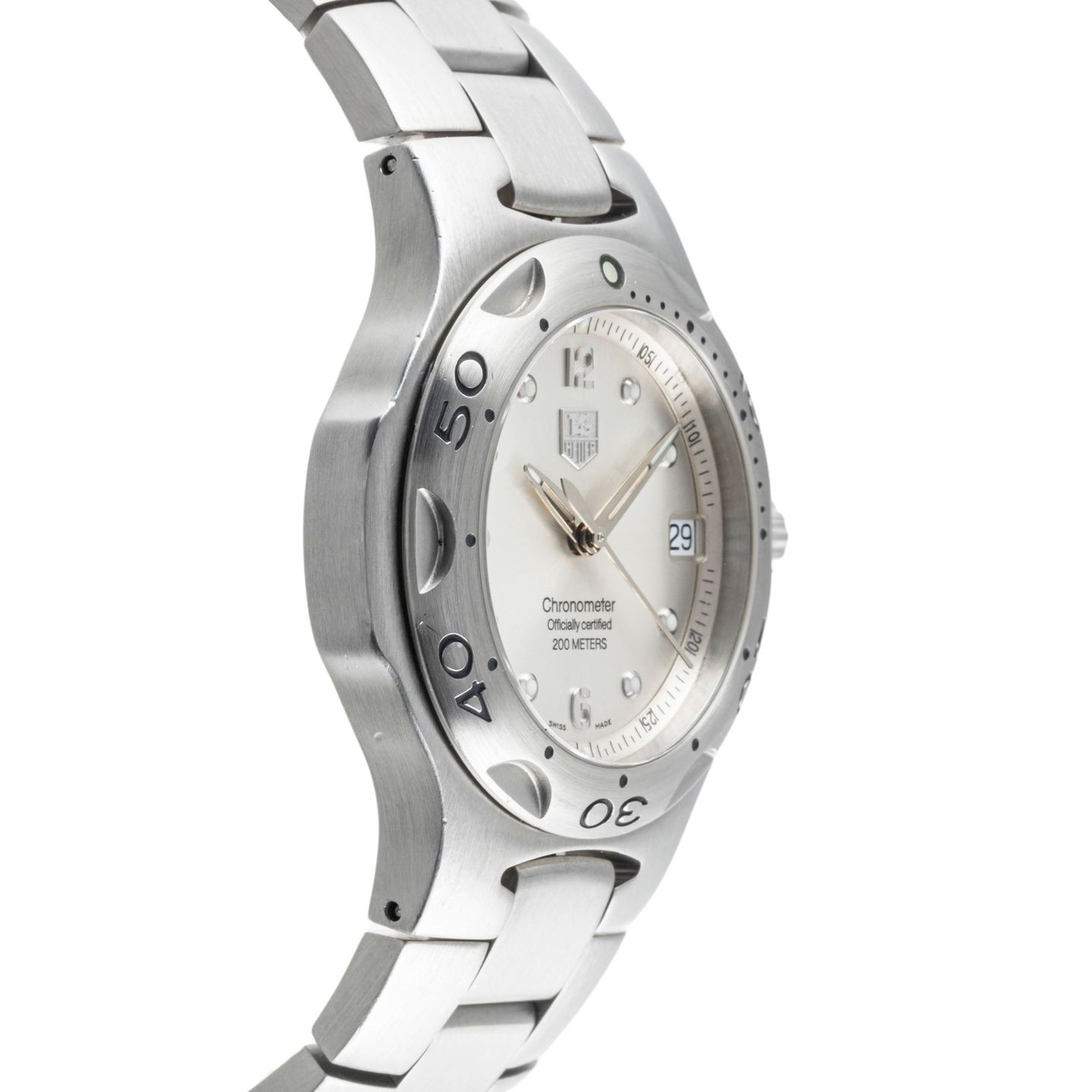 TAG Heuer Kirium WL5110 (2000) - Silver dial 38 mm Steel case (6/8)