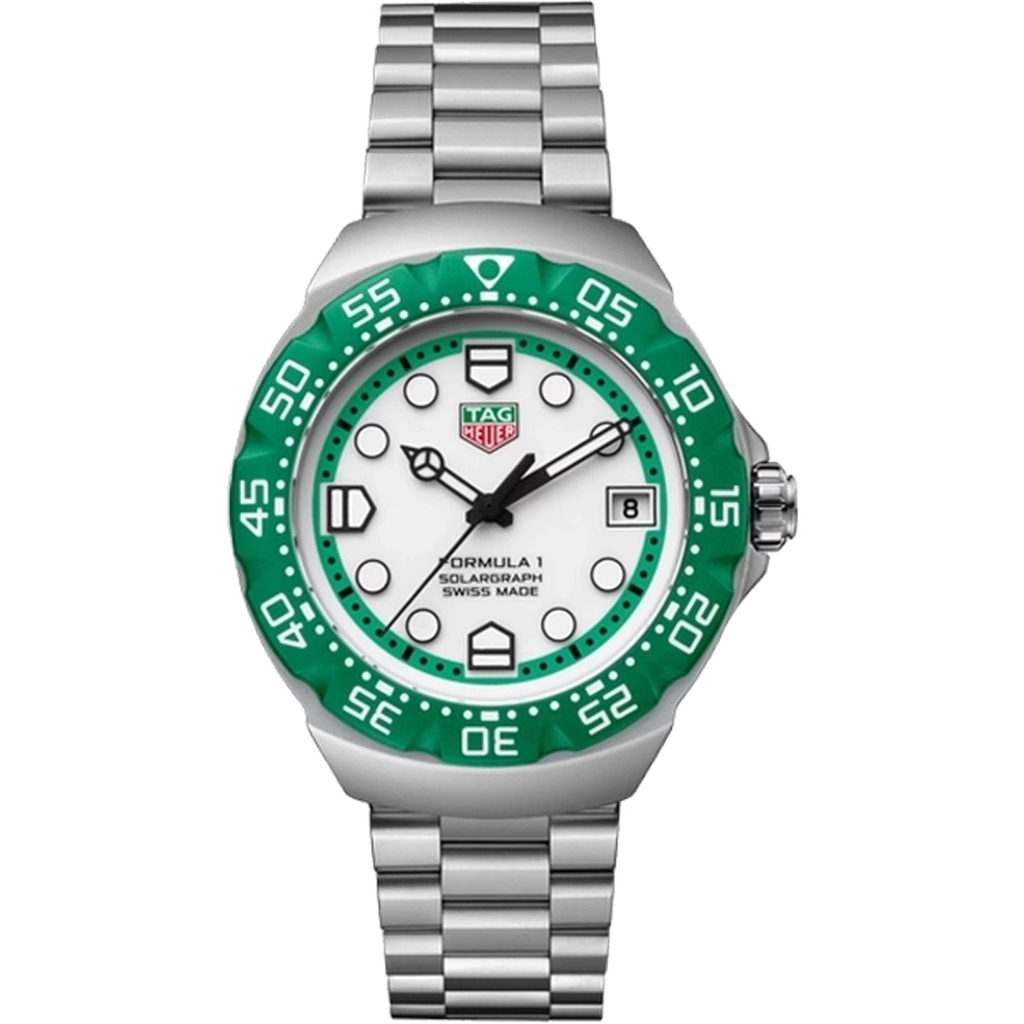 TAG Heuer Formula 1 WBY1113.BA0042 (2025) - White dial 38 mm Steel case (1/1)