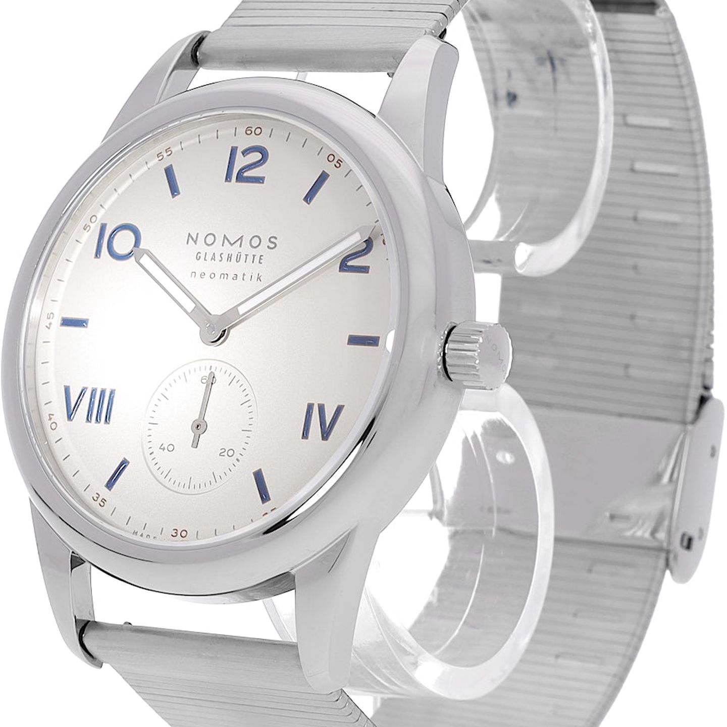 NOMOS Club Campus Neomatik 766 (2021) - Wit wijzerplaat 40mm Staal (3/5)