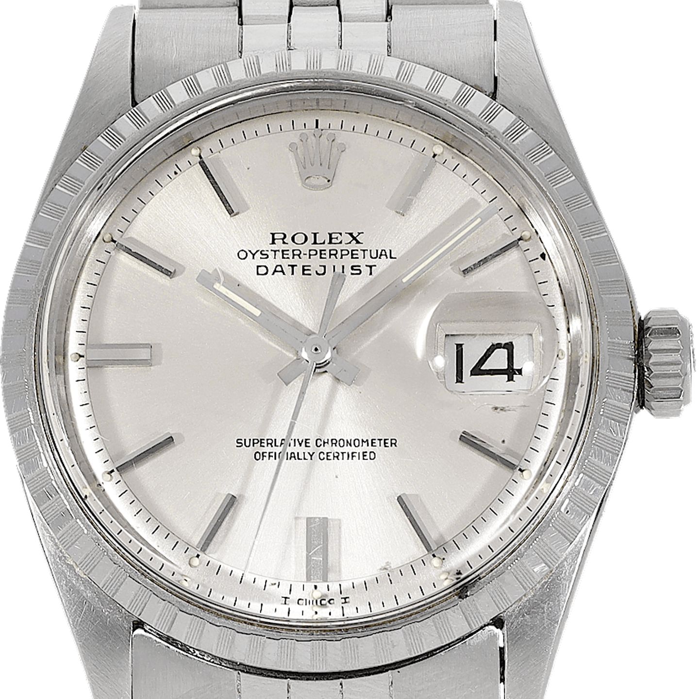 Rolex Datejust 1603 (Unknown (random serial)) - Silver dial 36 mm Steel case (1/2)