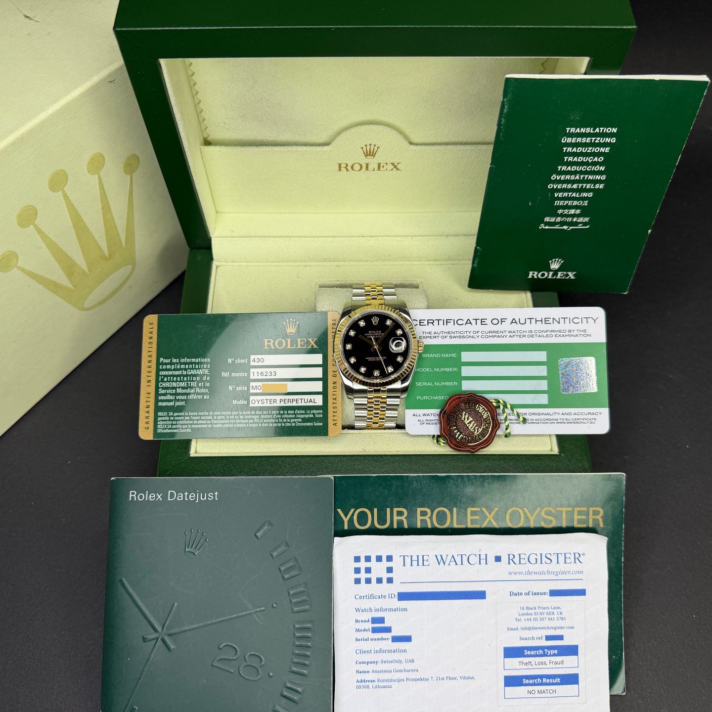 Rolex Datejust 36 116233 - (3/8)