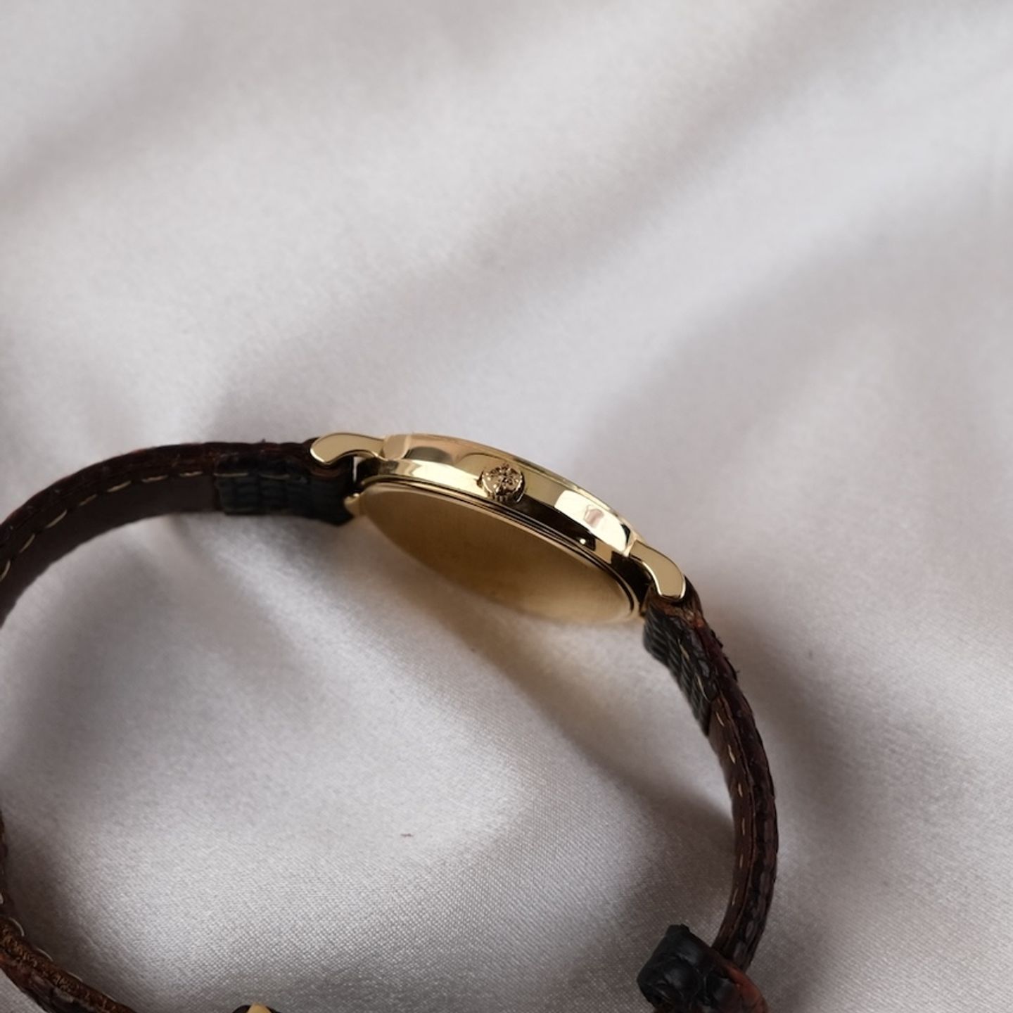 Patek Philippe Calatrava 4819 (1992) - White dial 26 mm Yellow Gold case (5/8)