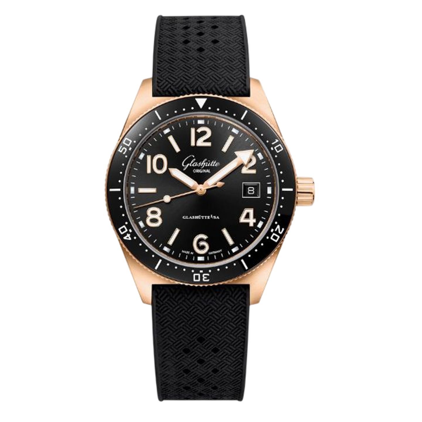 Glashütte Original SeaQ 1-39-11-17-91-33 (2026) - Black dial 40 mm Red Gold case (1/1)