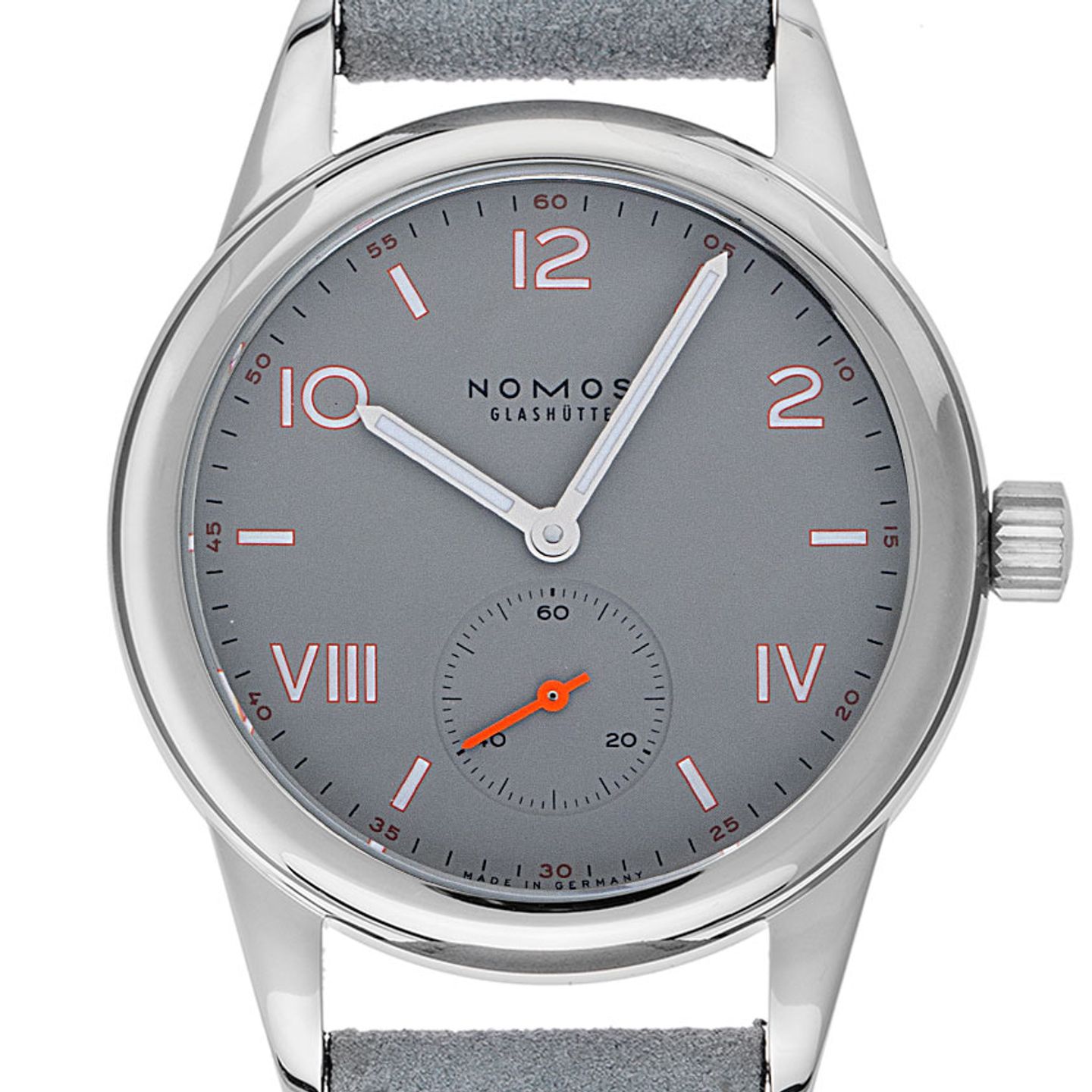 NOMOS Club Campus 712 (2026) - Grey dial 36 mm Steel case (1/7)