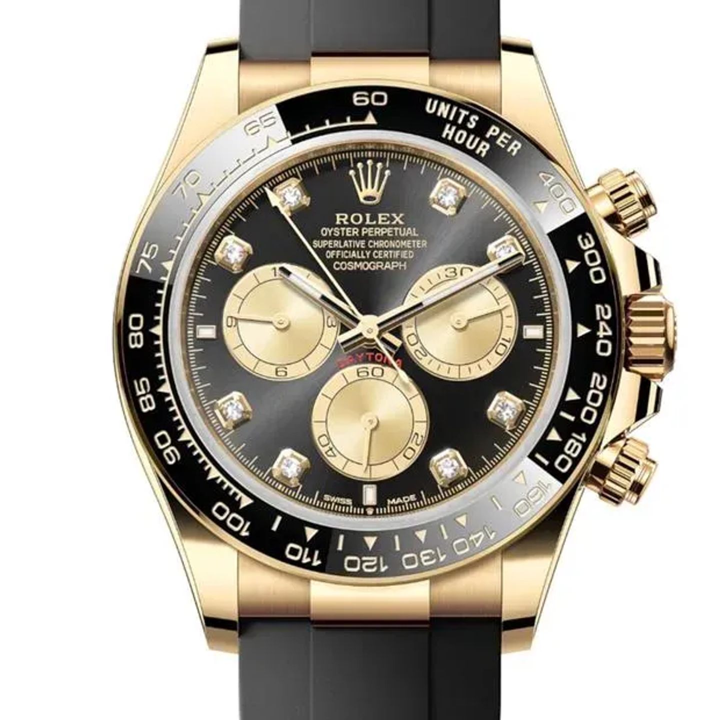 Rolex Daytona 126518LN (2024) - Black dial 40 mm Yellow Gold case (4/6)