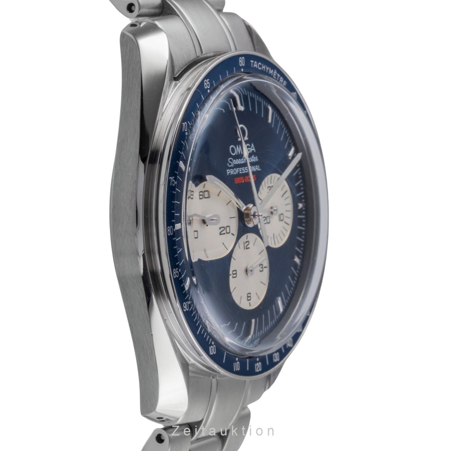 Omega Speedmaster Professional Moonwatch 3565.80.00 (Unknown (random serial)) - Blue dial 42 mm Steel case (6/8)