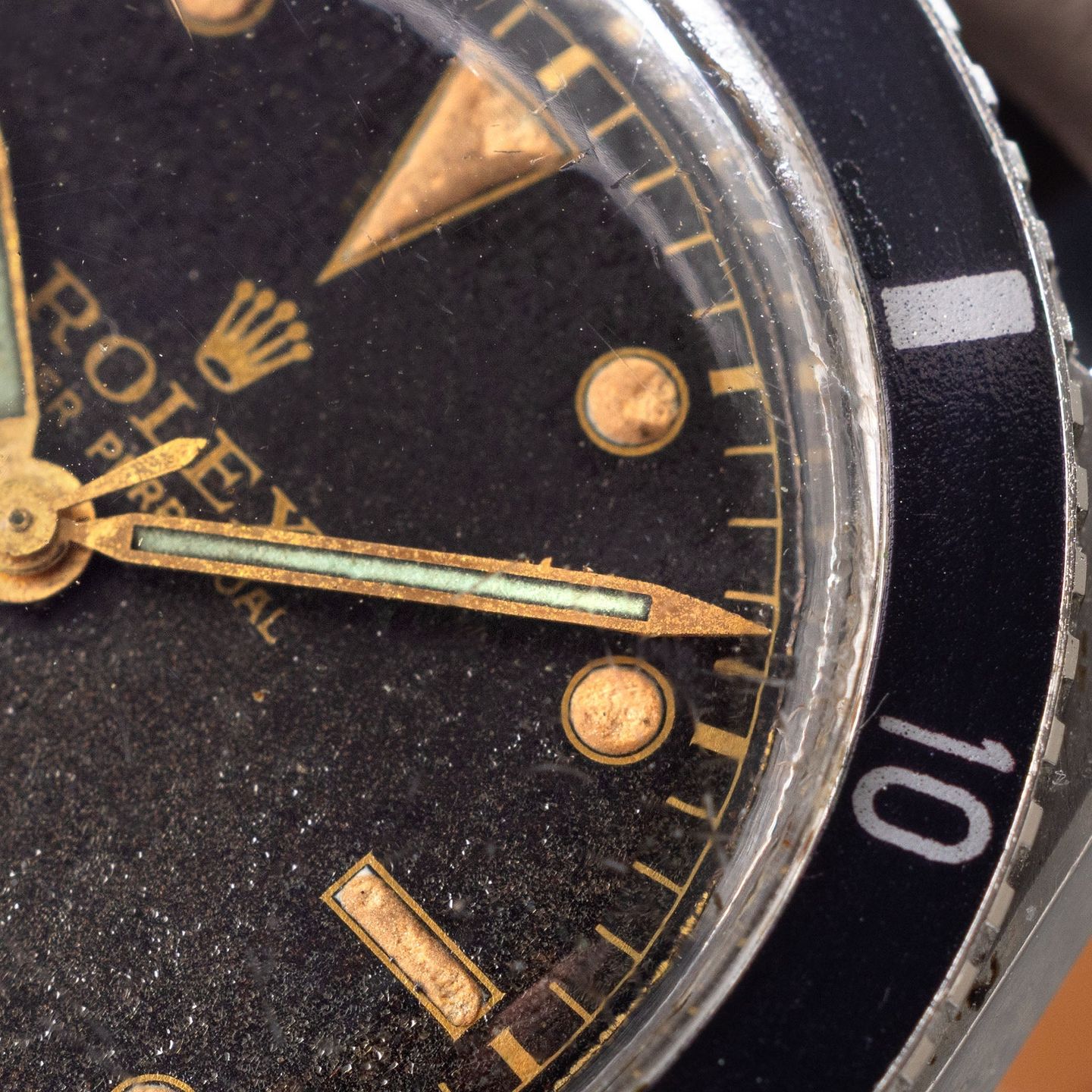 Rolex Submariner No Date 6205 (1955) - Zwart wijzerplaat 38mm Staal (6/8)