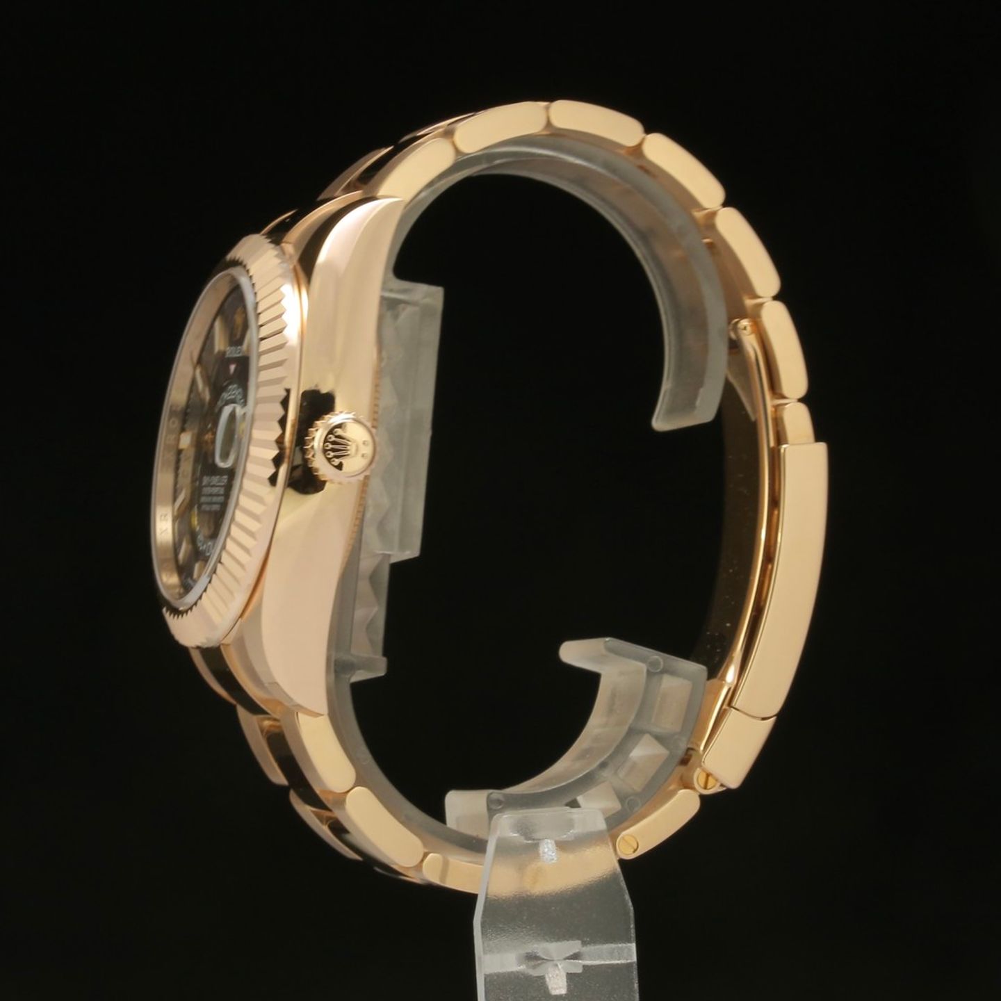 Rolex Sky-Dweller 336935 (2023) - Black dial 42 mm Rose Gold case (3/6)