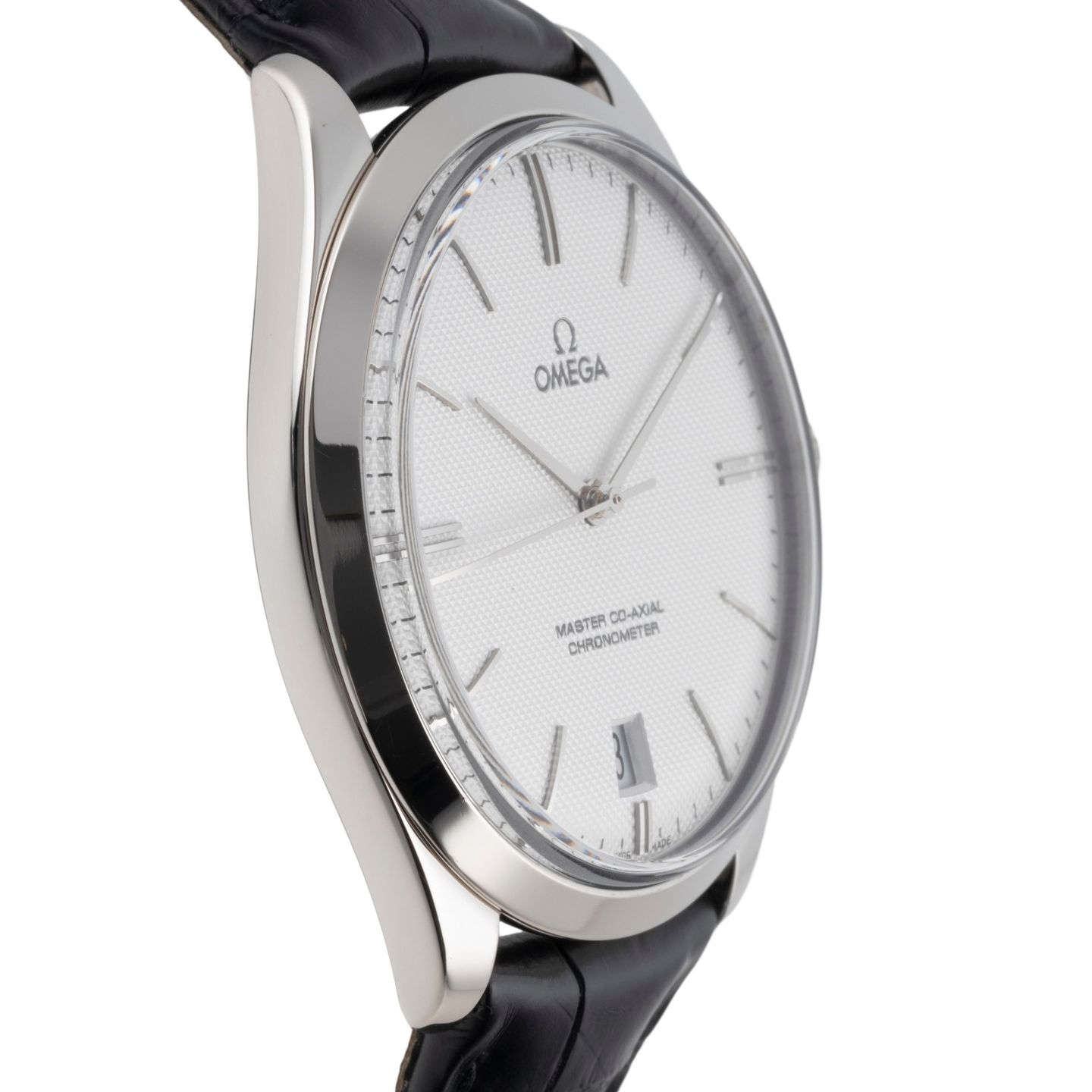 Omega De Ville Trésor 432.53.40.21.02.004 (2020) - Silver dial 40 mm White Gold case (7/8)