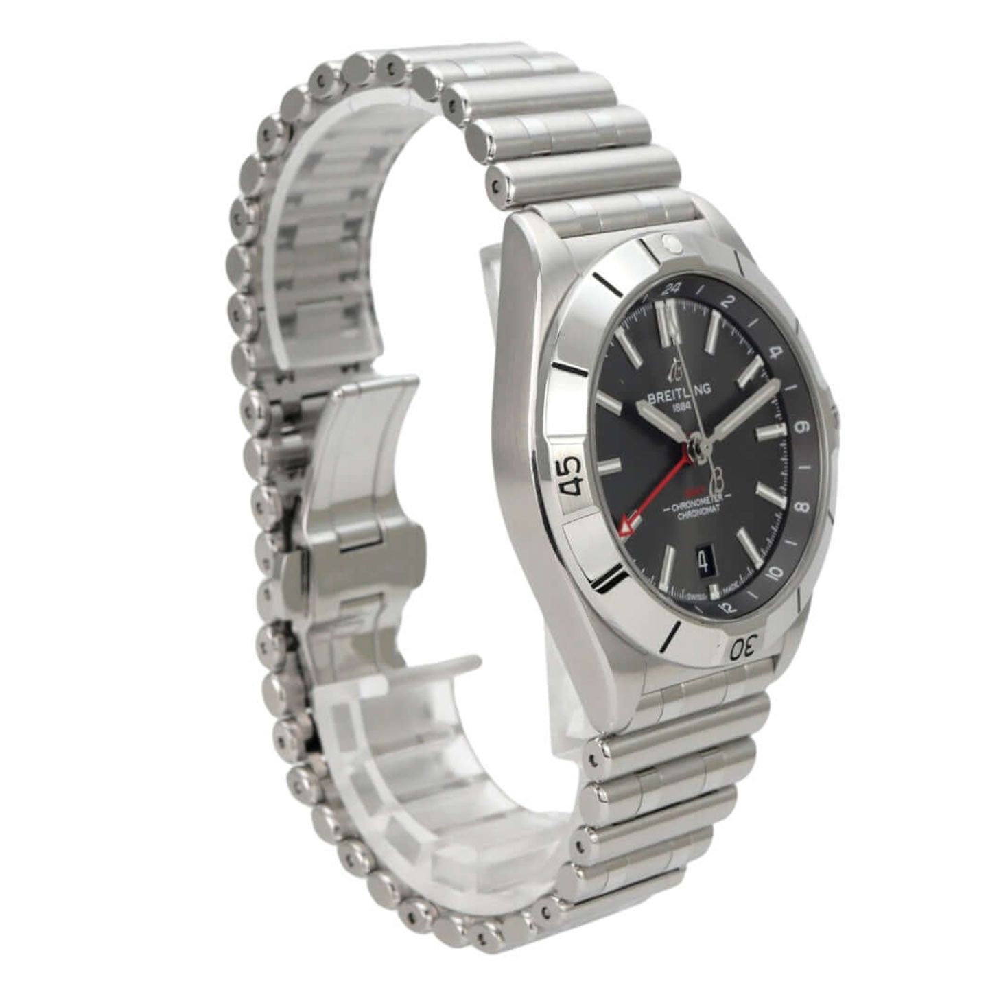 Breitling Navitimer GMT A32310251B1A1 (2021) - Zwart wijzerplaat 41mm Staal (4/8)