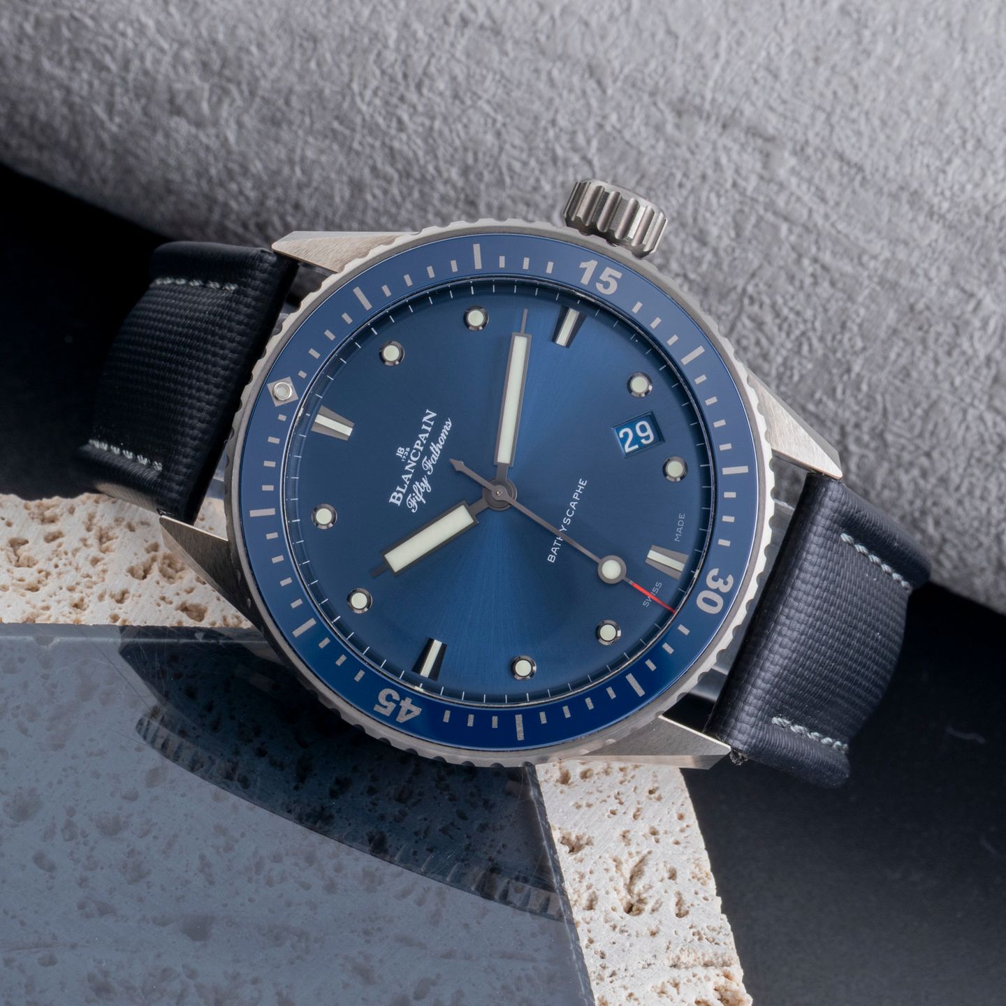 Blancpain Fifty Fathoms Bathyscaphe 5000-0240-O52A - (2/8)