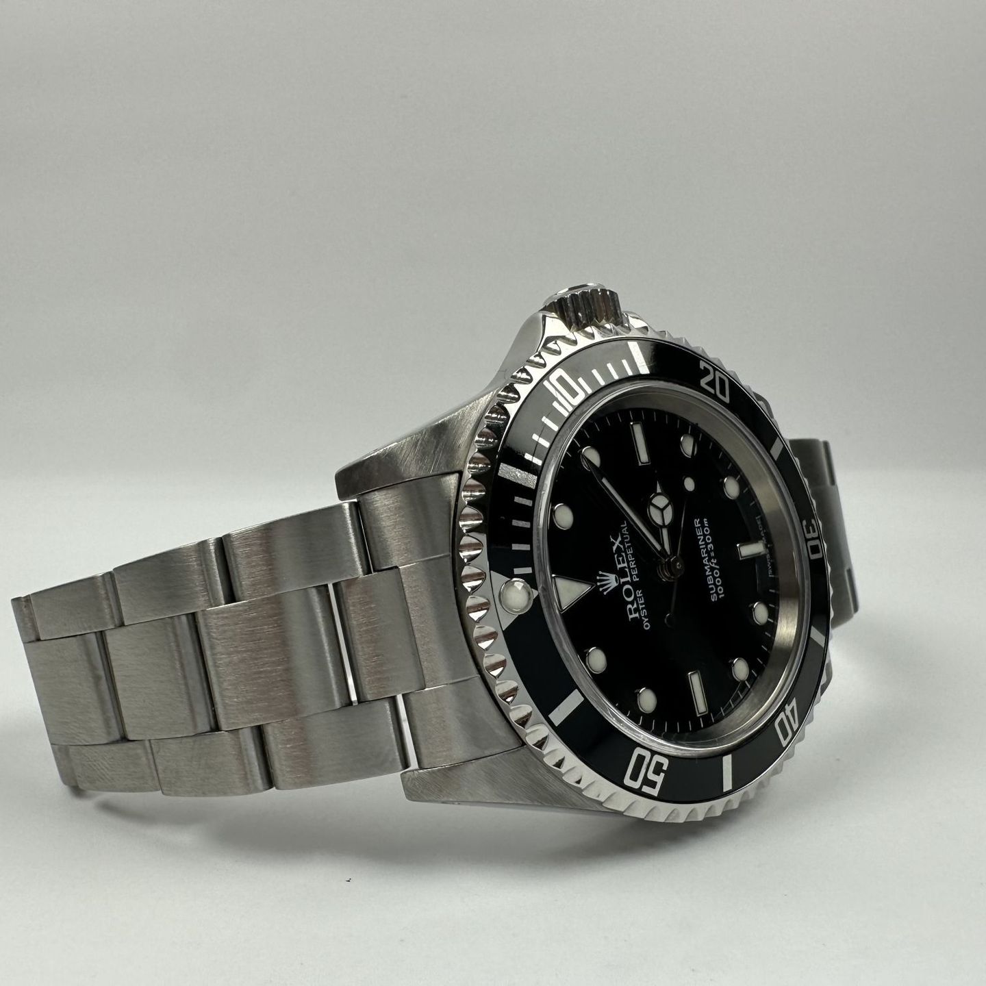 Rolex Submariner No Date 14060M (2007) - Black dial 40 mm Steel case (4/8)