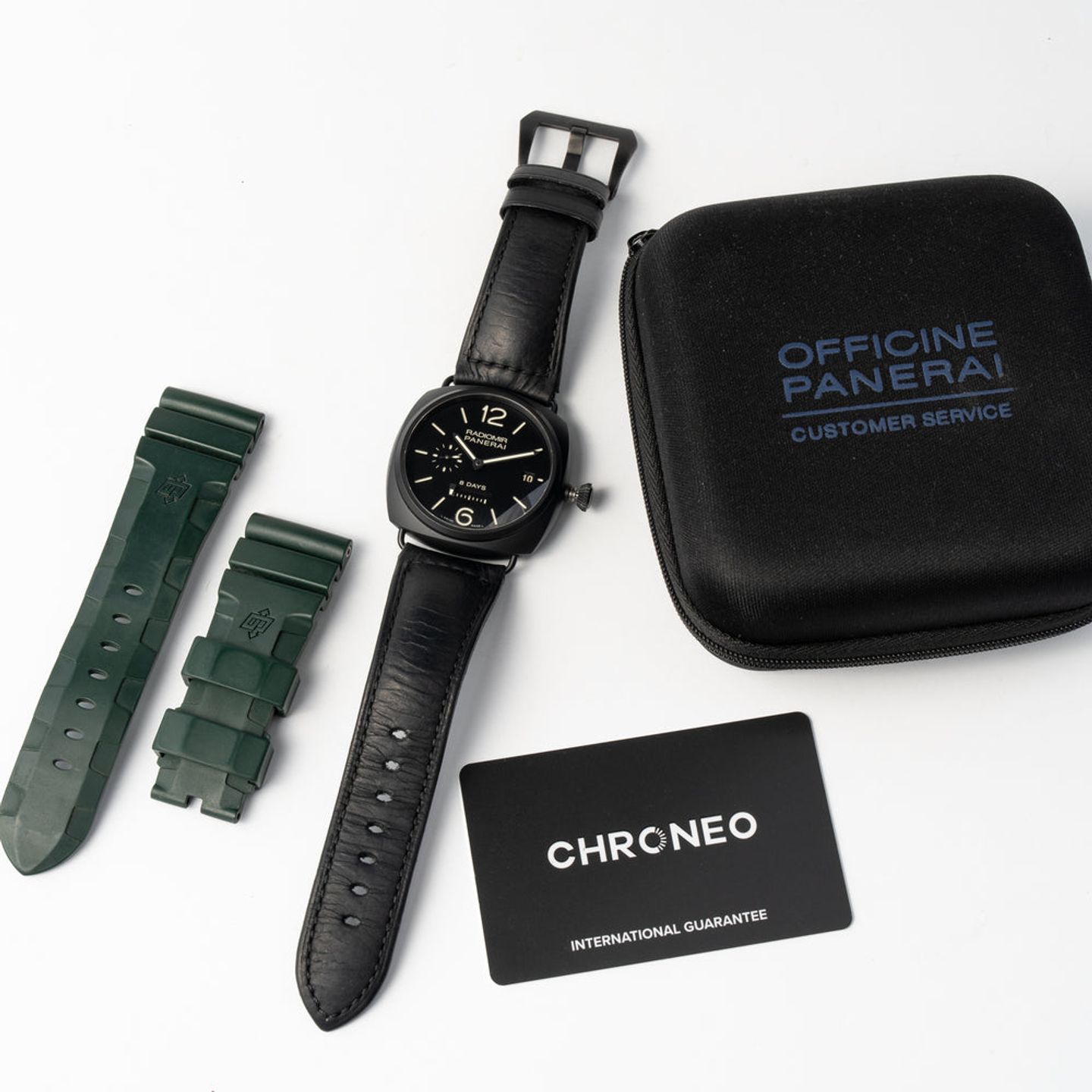 Panerai Radiomir 8 Days PAM00384 (Unknown (random serial)) - Black dial 45 mm Ceramic case (8/8)