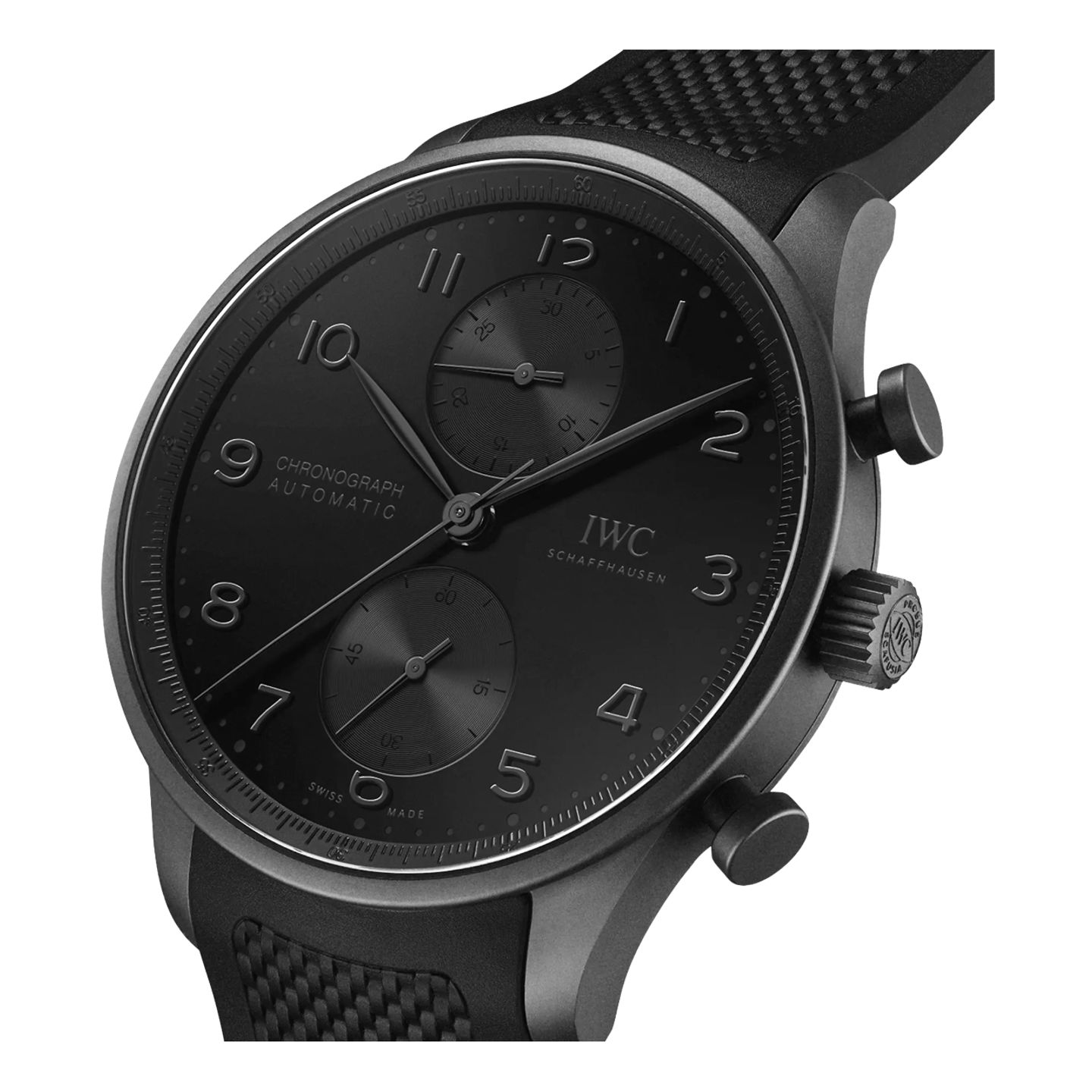 IWC Unknown IW371631 (2026) - Black dial 41 mm Titanium case (3/3)