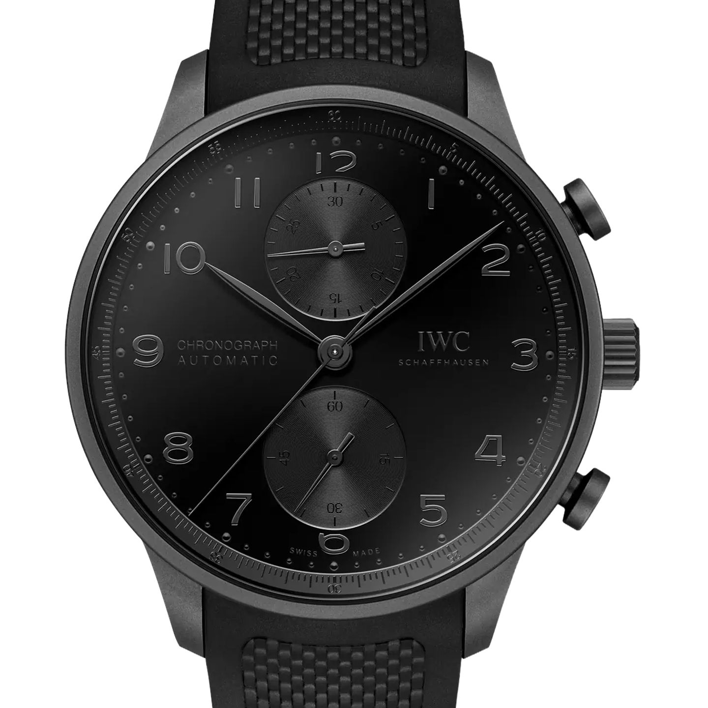 IWC Unknown IW371631 (2026) - Black dial 41 mm Titanium case (1/3)