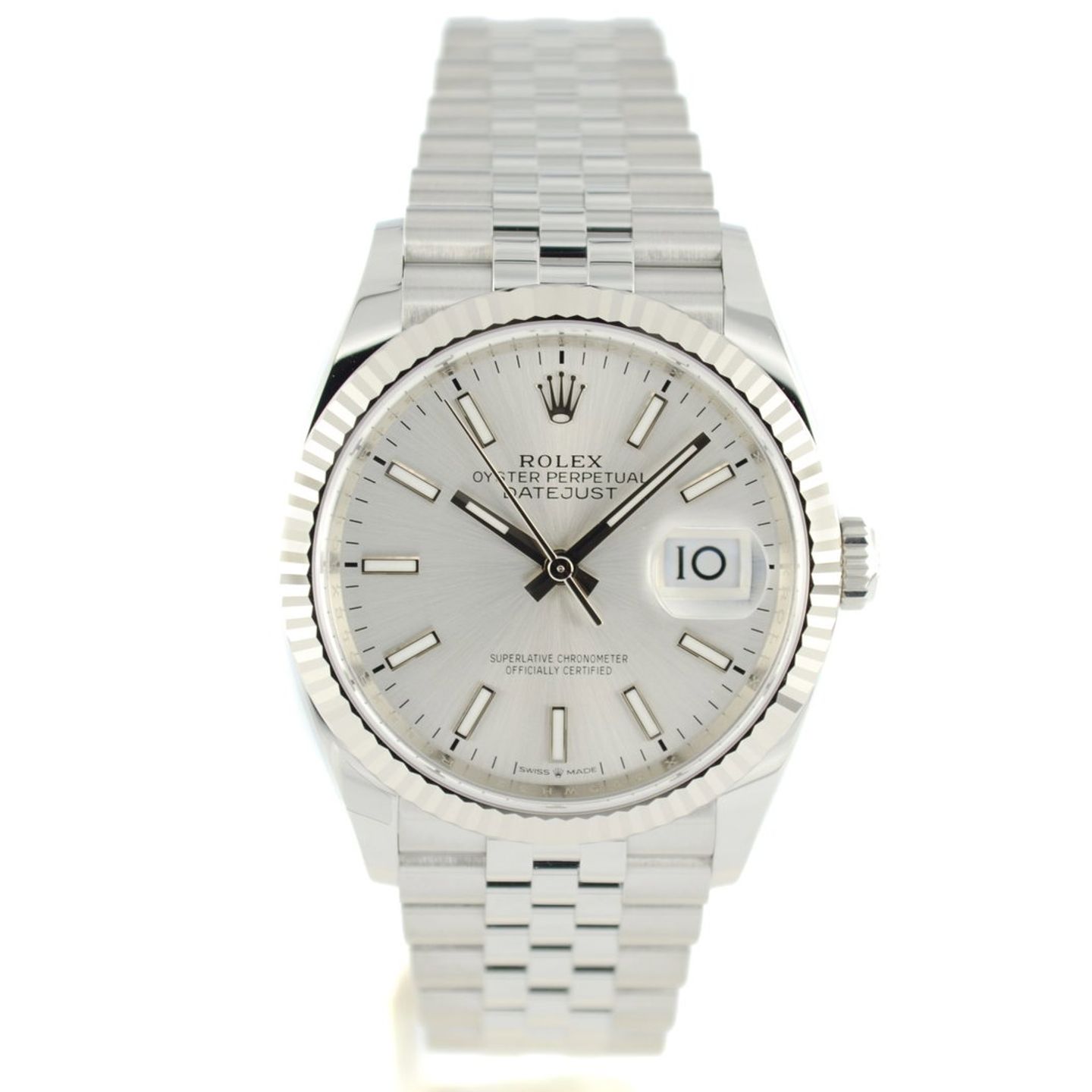 Rolex Datejust 36 126234 (2026) - Silver dial 36 mm Steel case (1/7)