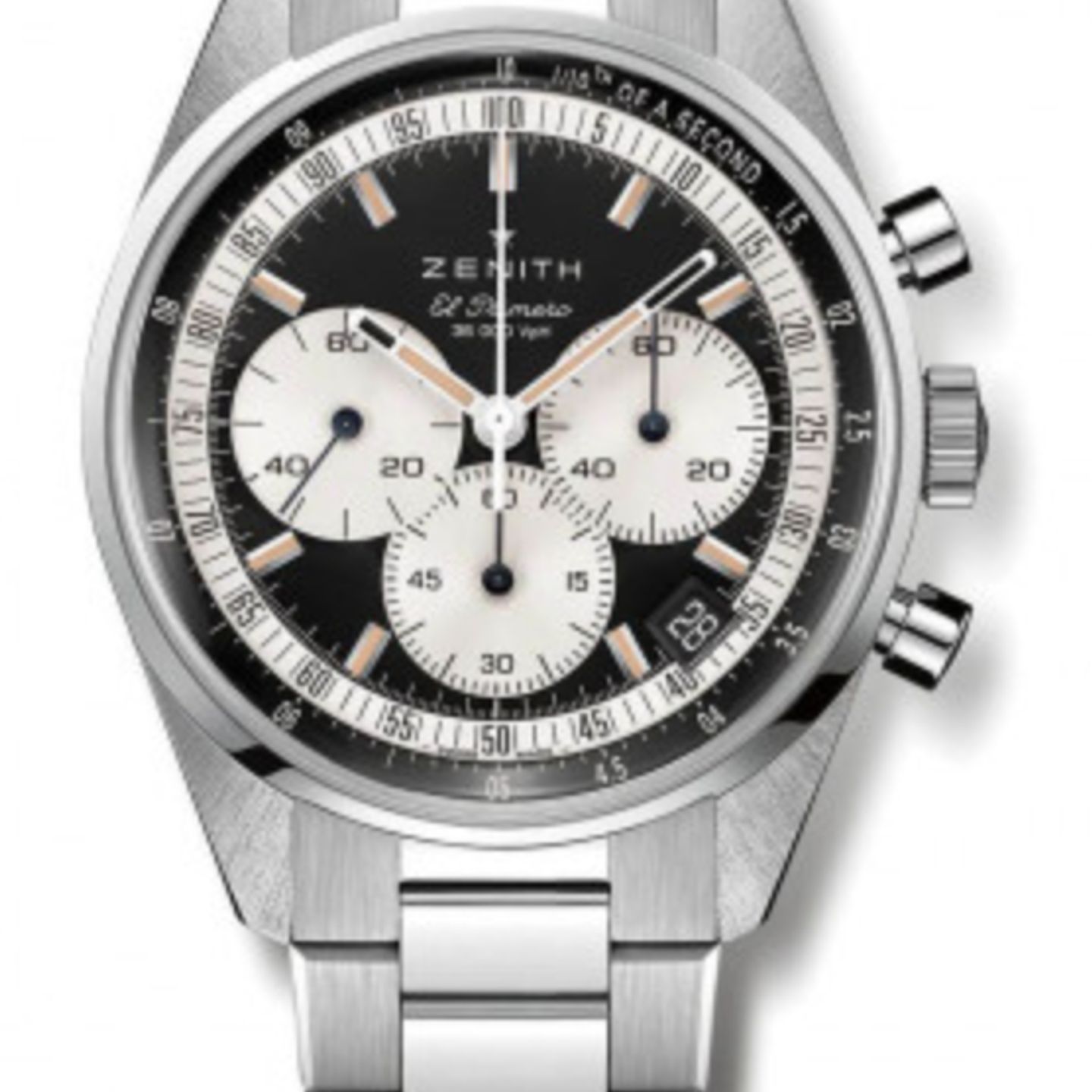 Zenith El Primero Chronomaster 03.3200.3600/21.M3200 (2024) - Black dial 38 mm Steel case (1/1)