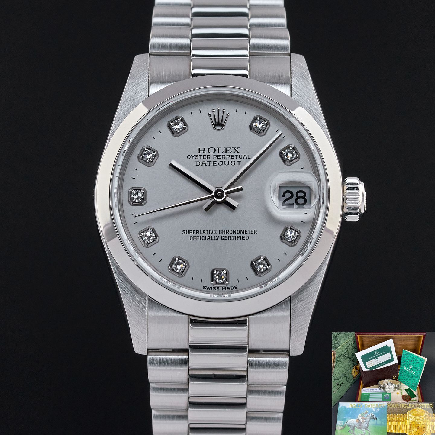 Rolex Datejust 31 78246 (1997) - 31 mm Platinum case (1/7)