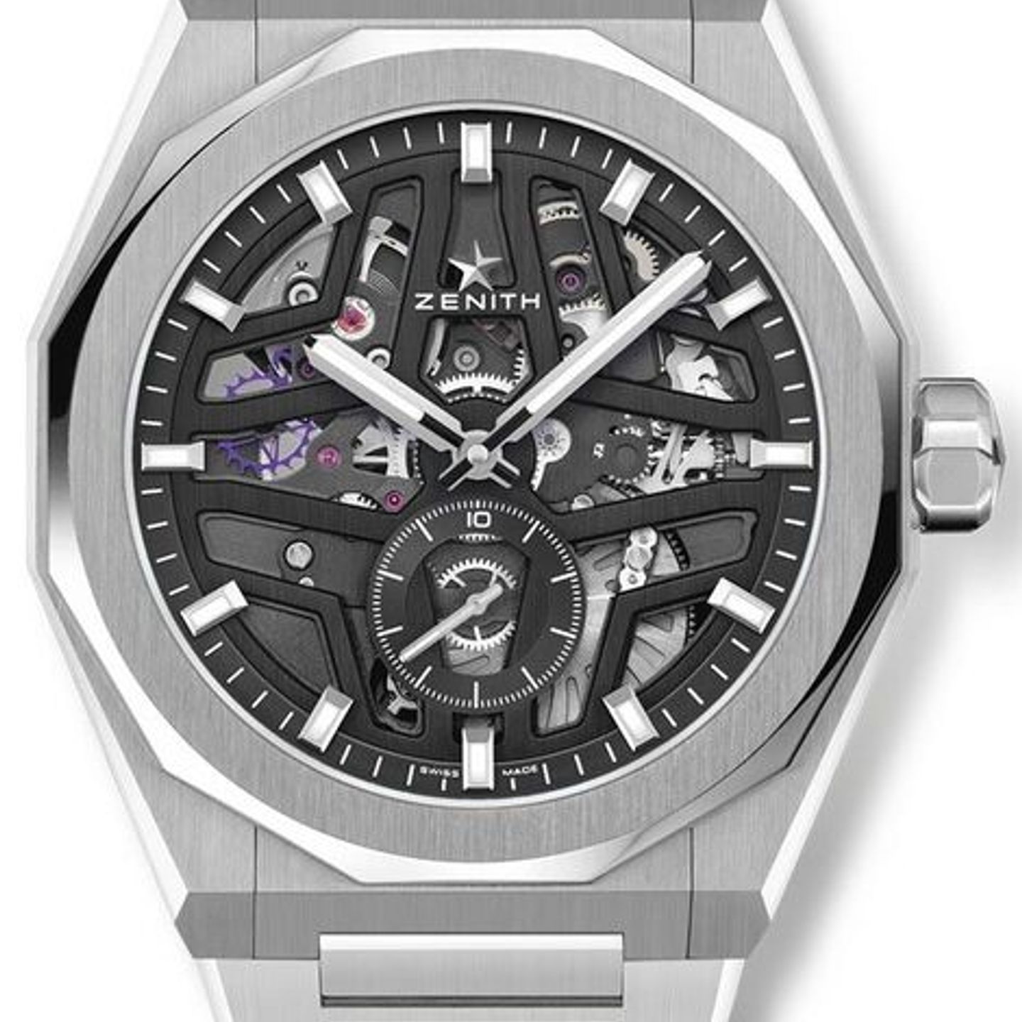 Zenith Defy Skyline 03.9300.3620/78.I001 (2026) - Transparent dial 41 mm Steel case (1/1)