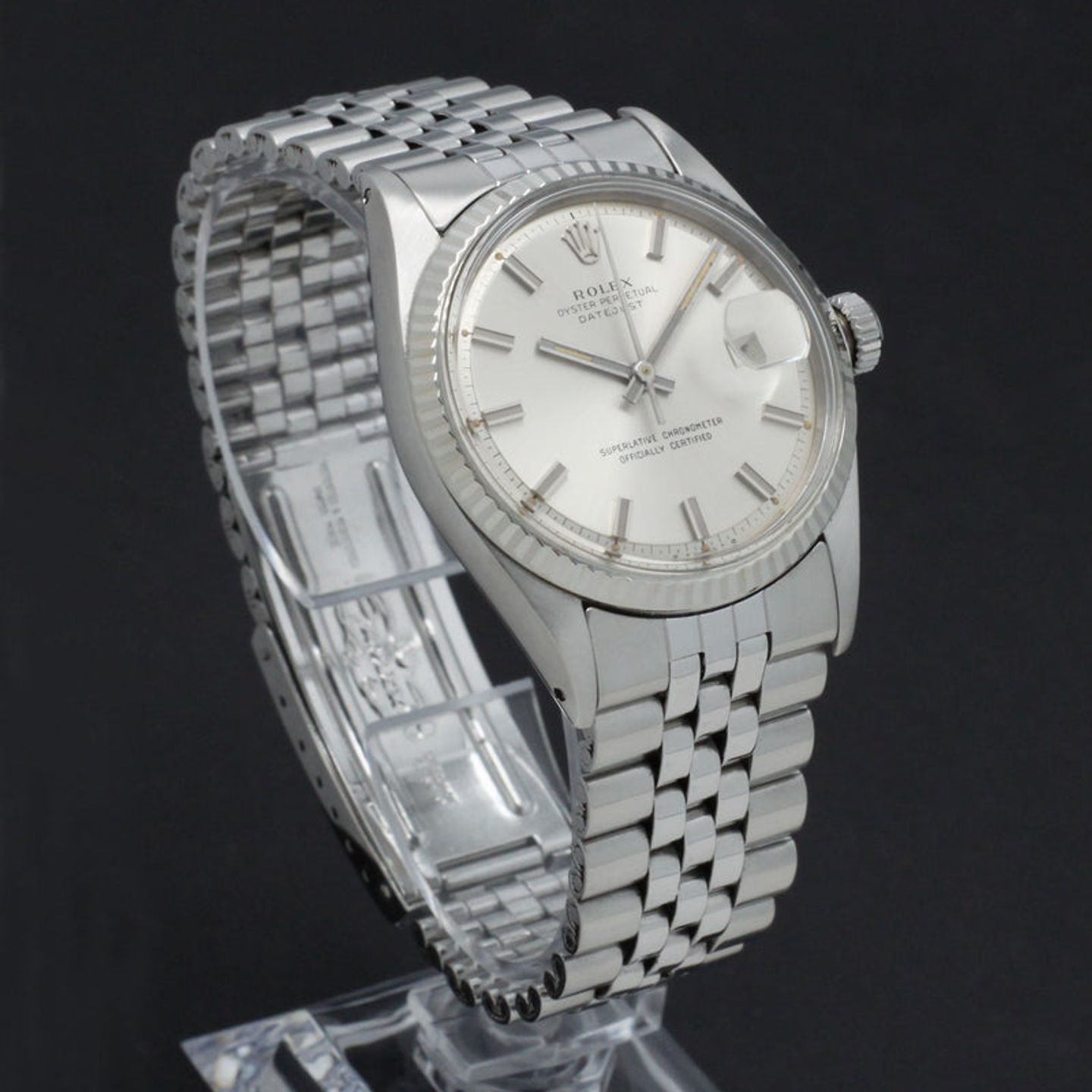Rolex Datejust 1601 (1975) - Silver dial 36 mm Steel case (5/7)