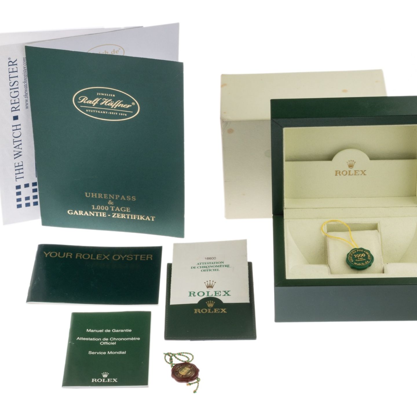 Rolex Sea-Dweller 4000 16600 (2001) - Zwart wijzerplaat 40mm Staal (2/8)