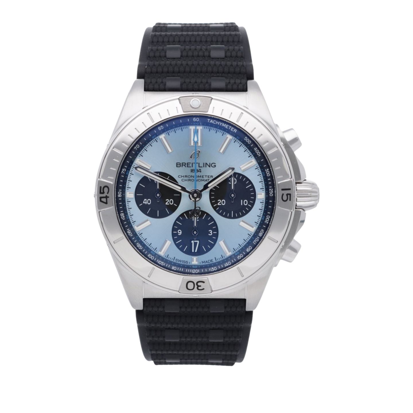 Breitling Chronomat 42 PB0134101C1S2 (2026) - Blauw wijzerplaat 43mm Staal (1/7)