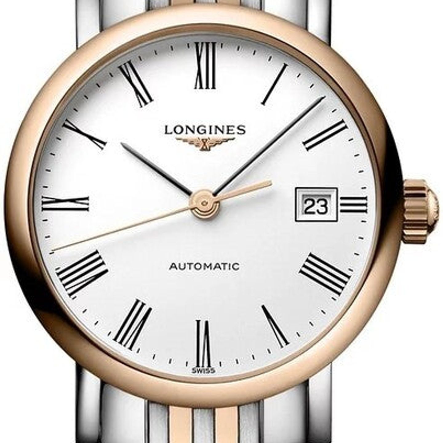 Longines Elegant L4.309.5.18.7 (2026) - White dial 26 mm Gold/Steel case (1/1)