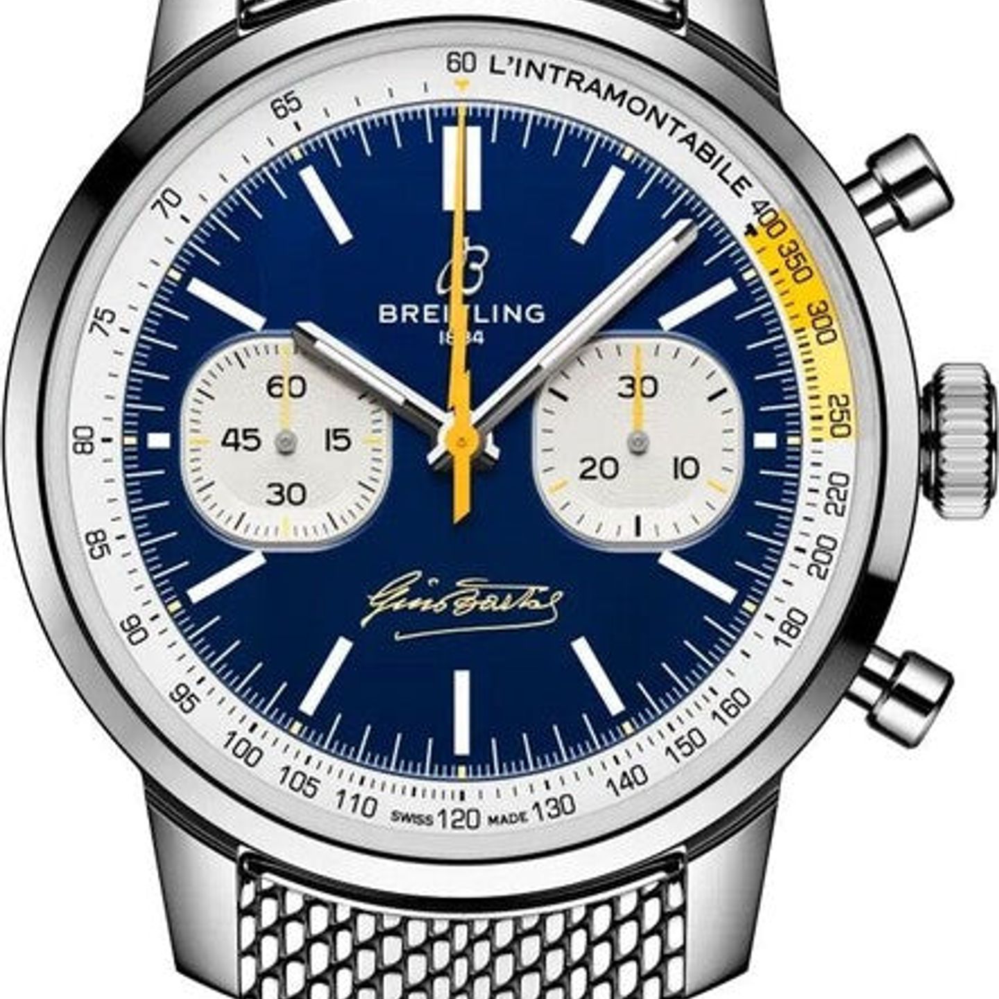 Breitling Top Time AB01767A1C1A1 (2025) - Blue dial 41 mm Steel case (1/1)