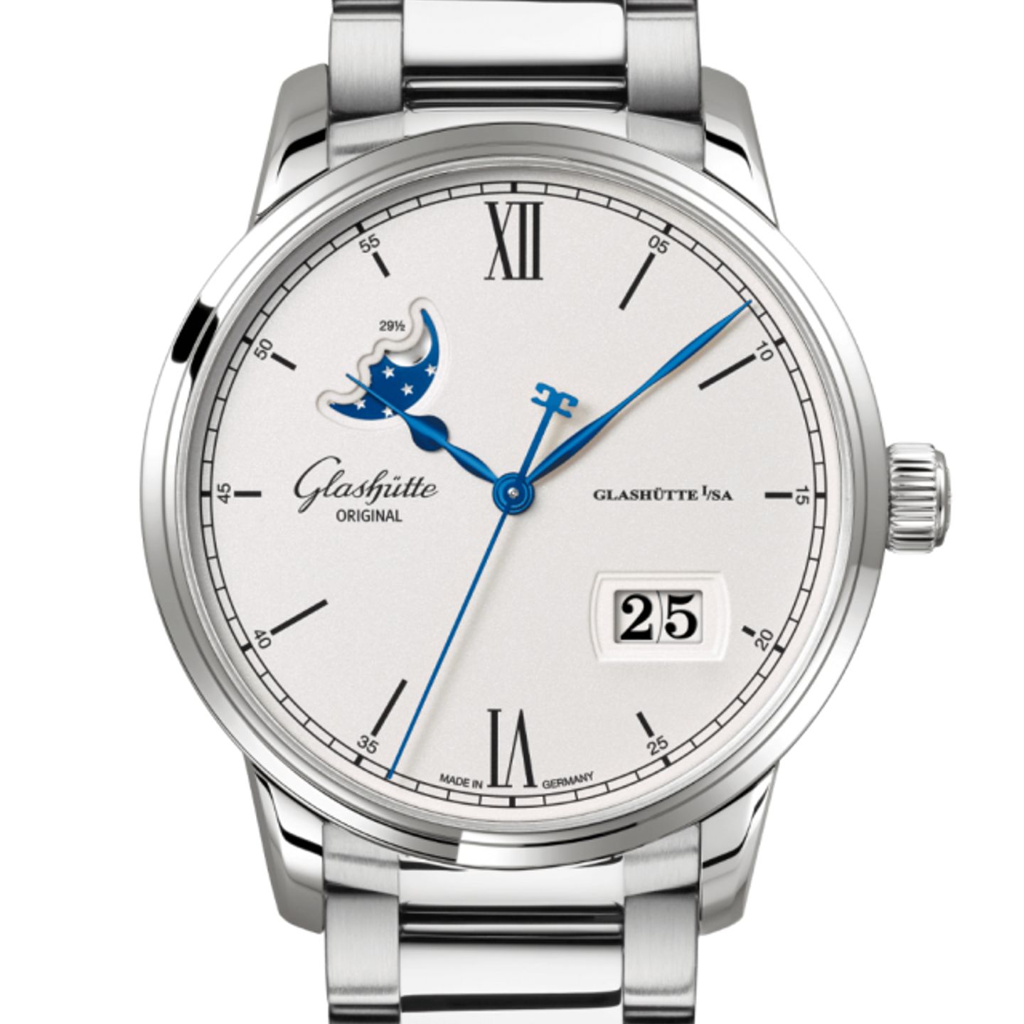 Glashütte Original Senator Excellence 1-36-04-01-02-71 (2024) - Zilver wijzerplaat 40mm Staal (2/2)