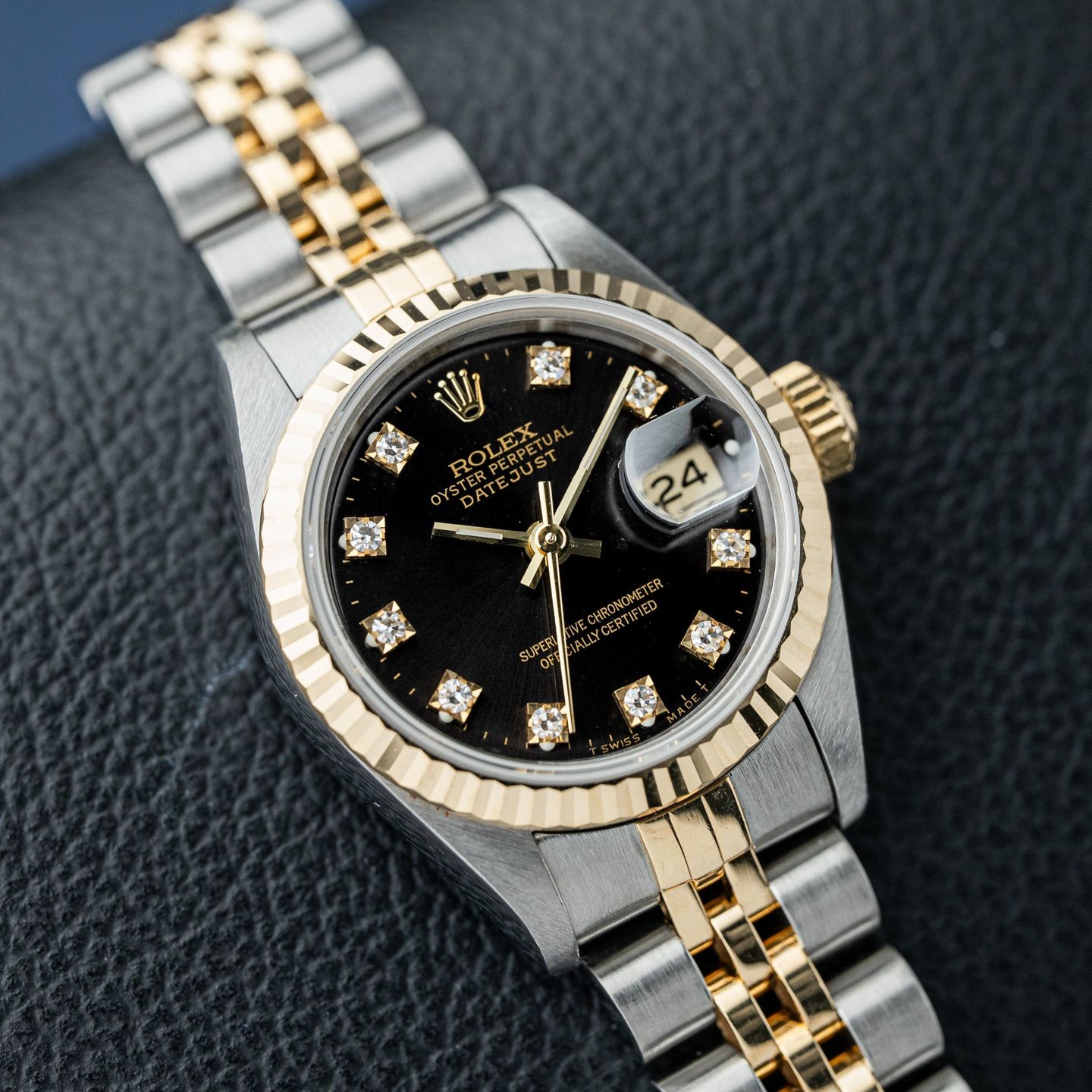 Rolex Lady-Datejust 69173 (1995) - 26 mm Gold/Steel case (2/8)
