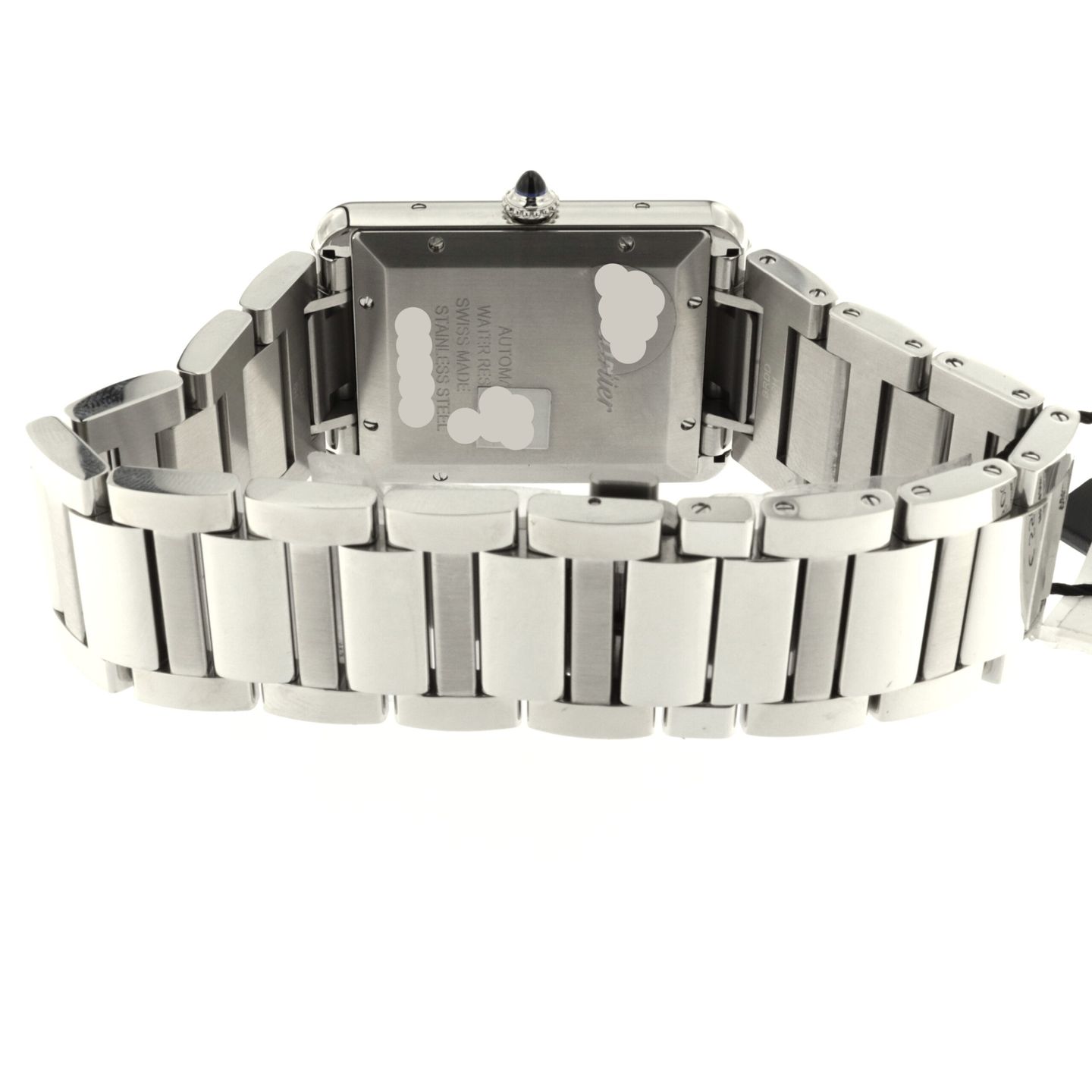 Cartier Tank WSTA0053 (2023) - Silver dial 41 mm Steel case (4/5)