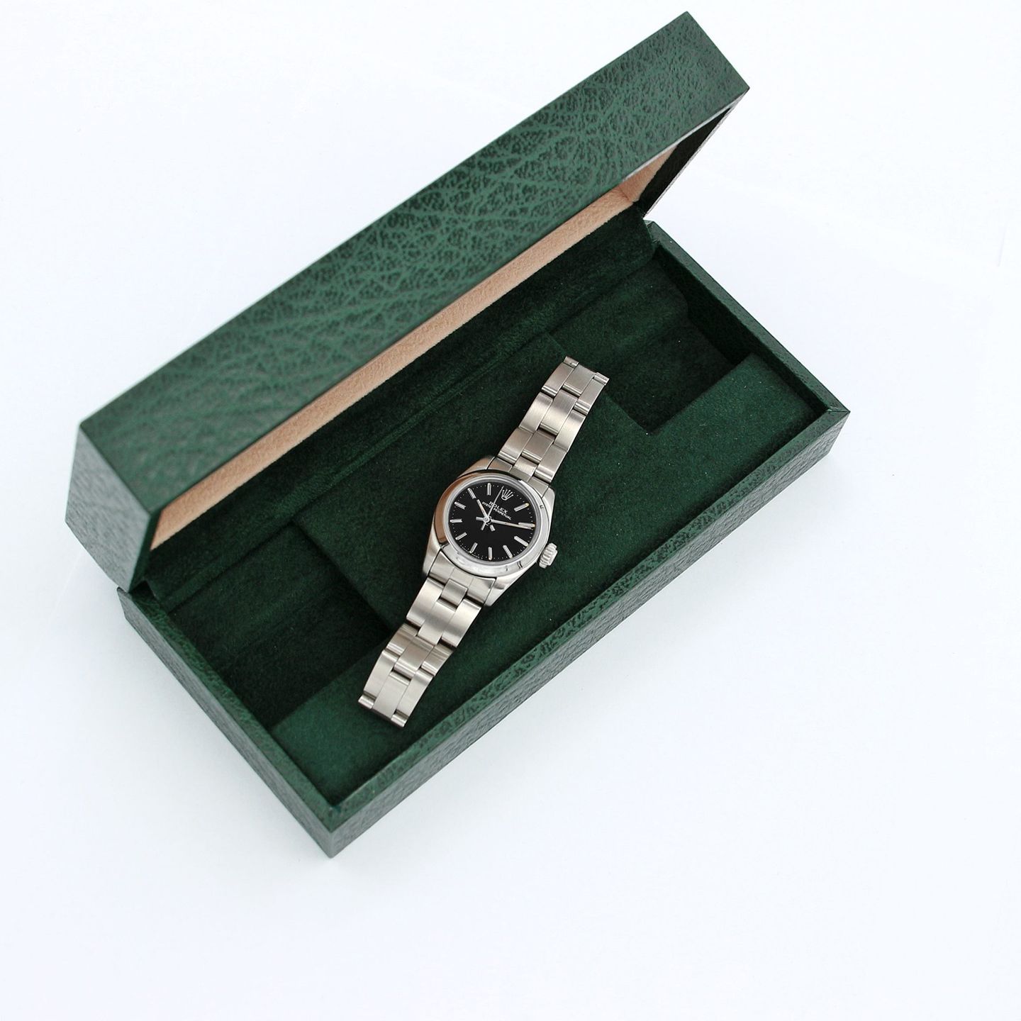 Rolex Oyster Perpetual 67180 (Unknown (random serial)) - 26 mm Steel case (2/6)