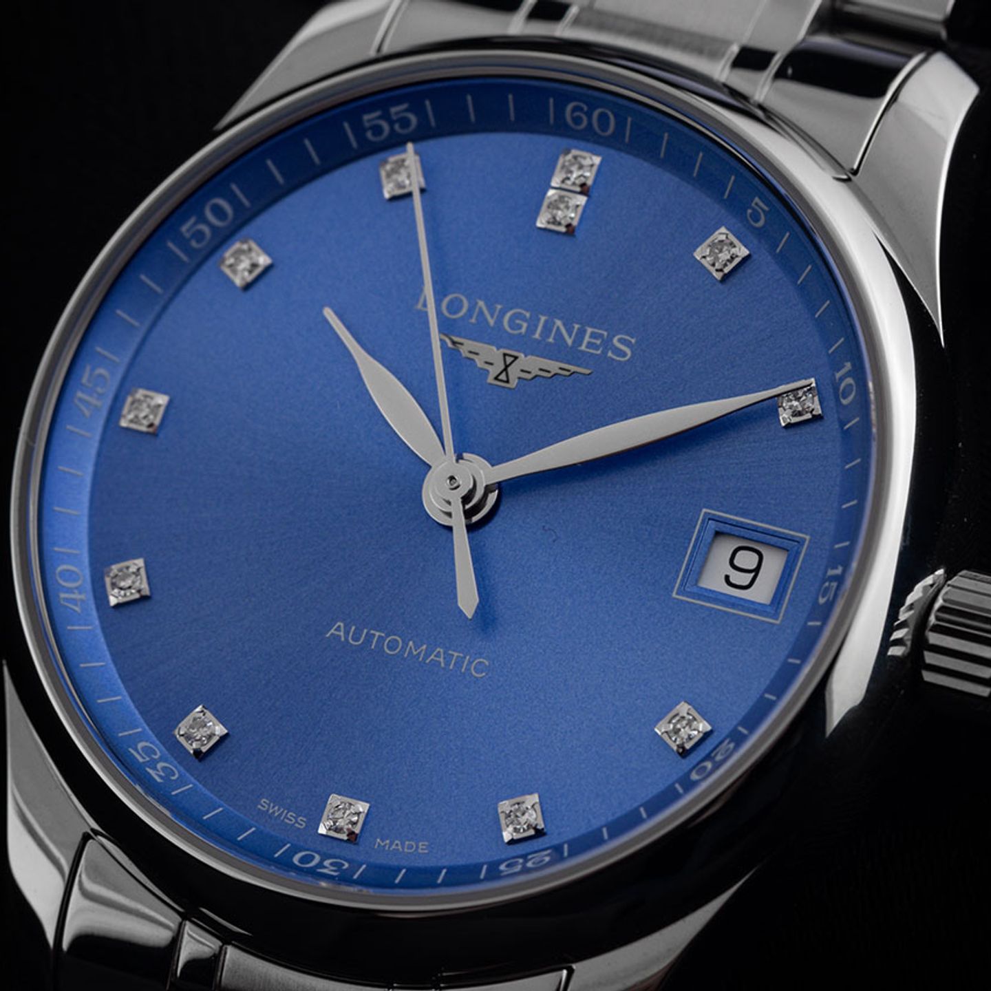 Longines Master Collection L2.357.4.98.6 (2025) - Blue dial 34 mm Steel case (3/7)