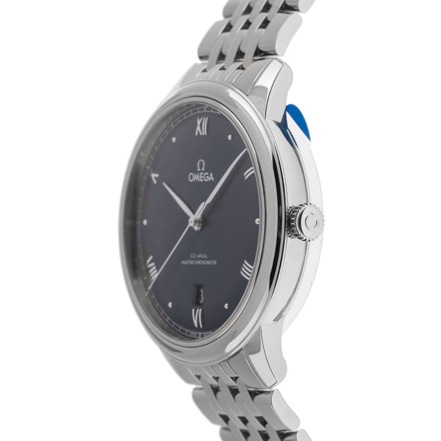 Omega De Ville 434.10.40.20.03.001 (2025) - Blue dial 40 mm Steel case (4/7)