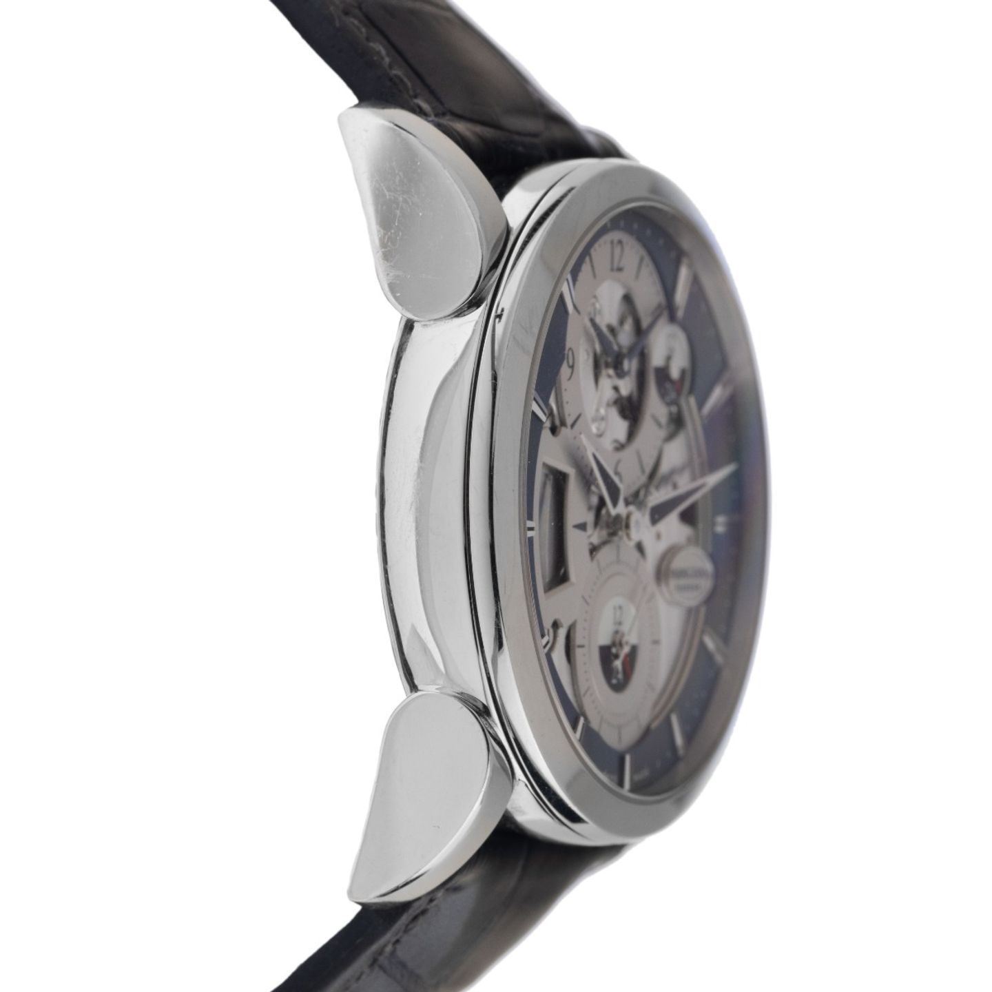 Parmigiani Fleurier Tonda PFC231-0001800-HA3142 (2016) - Blue dial 43 mm Steel case (5/7)