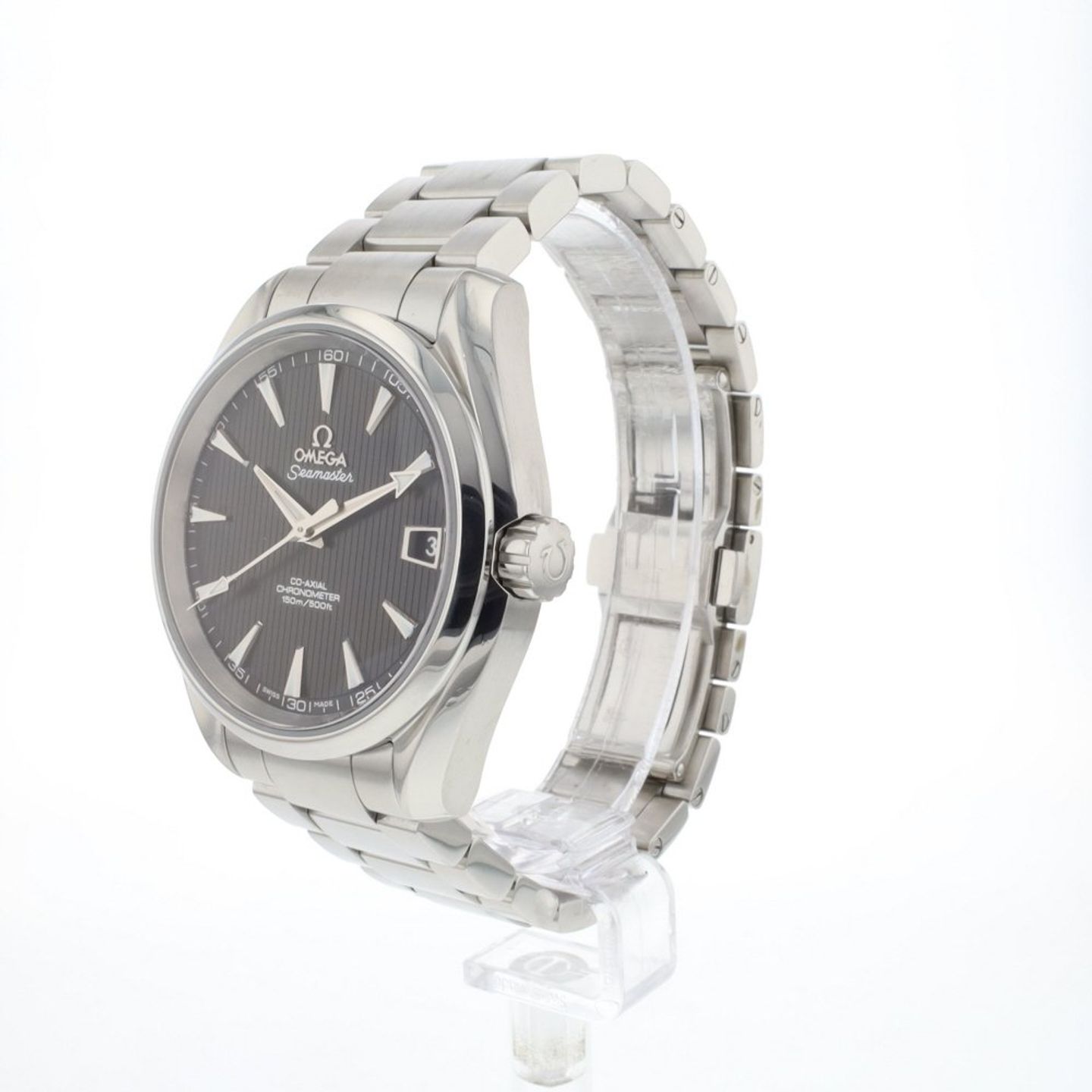 Omega Seamaster Aqua Terra 231.10.39.21.01.001 (2016) - Black dial 39 mm Steel case (2/6)